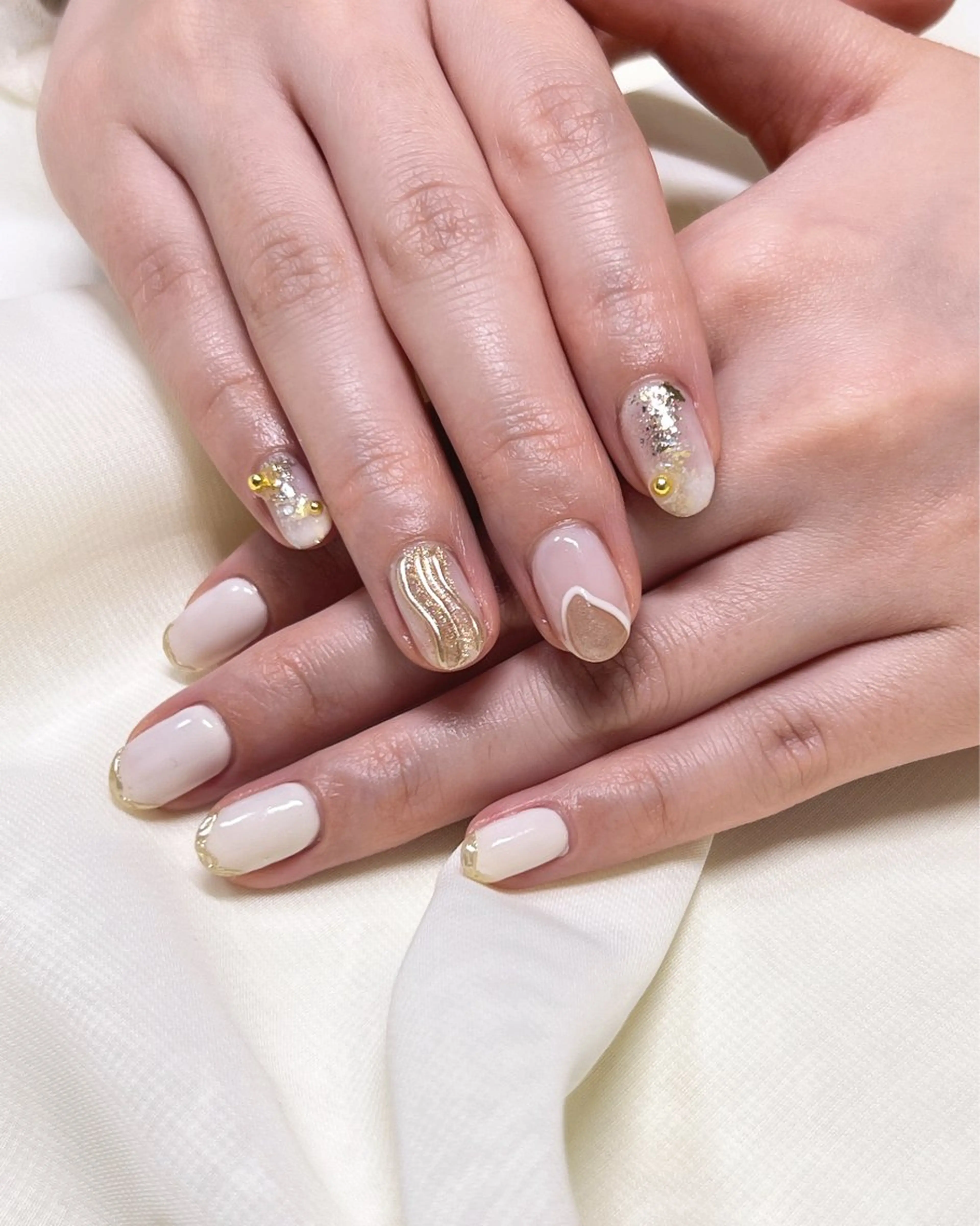 ネイル アートネイル ニュアンスネイル nail salon MUAのネイルデザイン