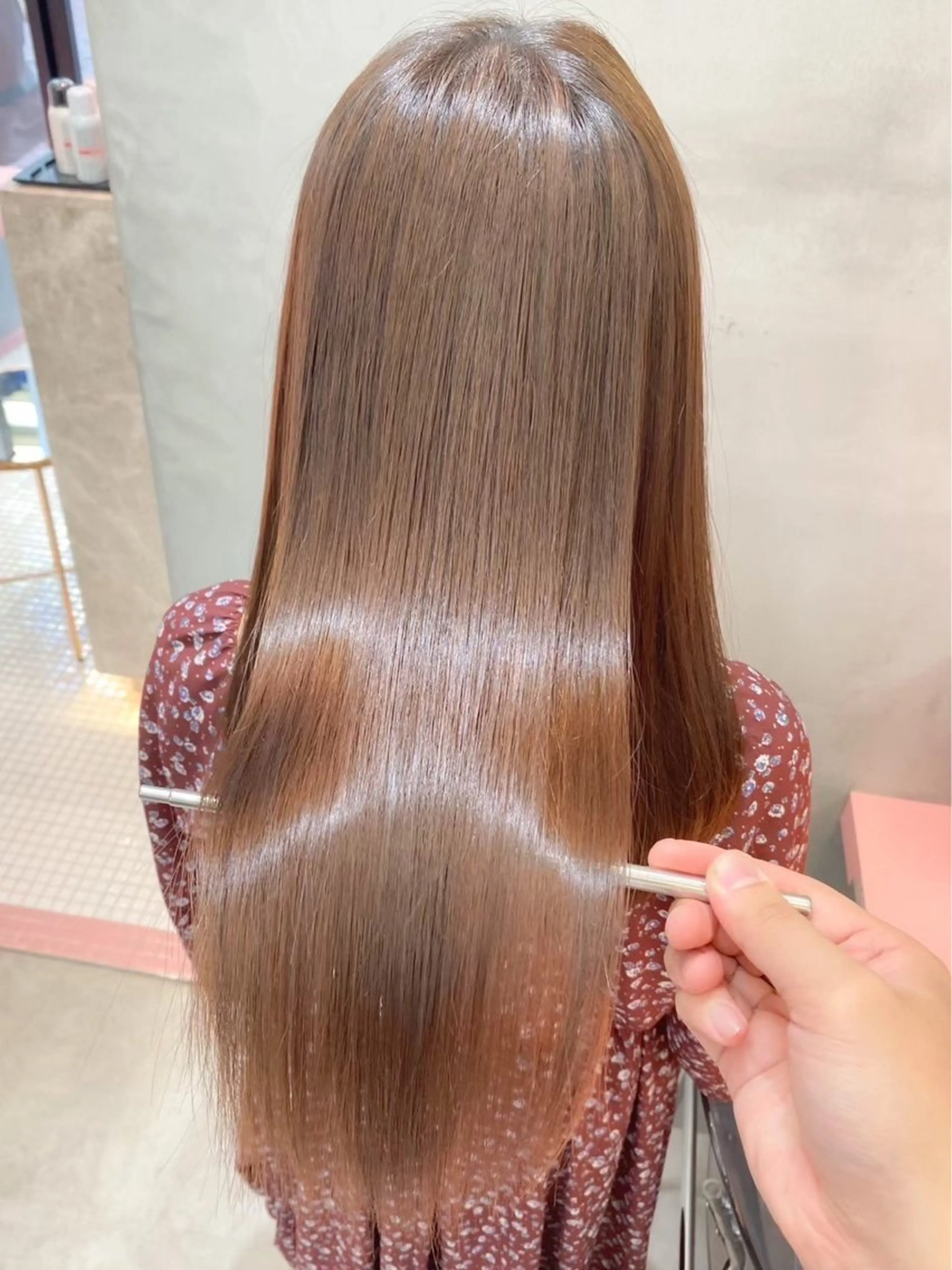 ロング みわ ゆいなのヘアスタイル