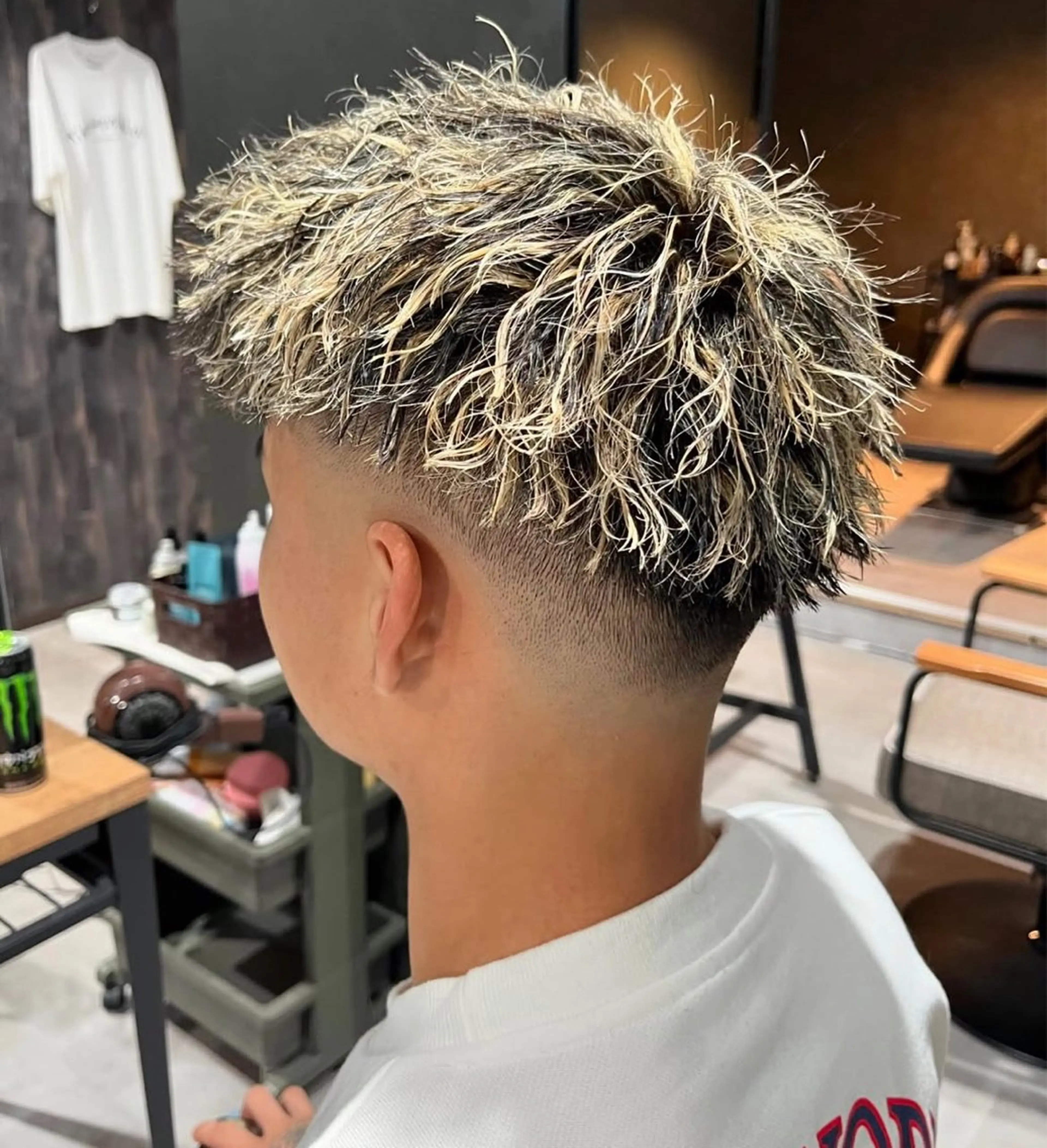 カット＋ハイライトの写真
