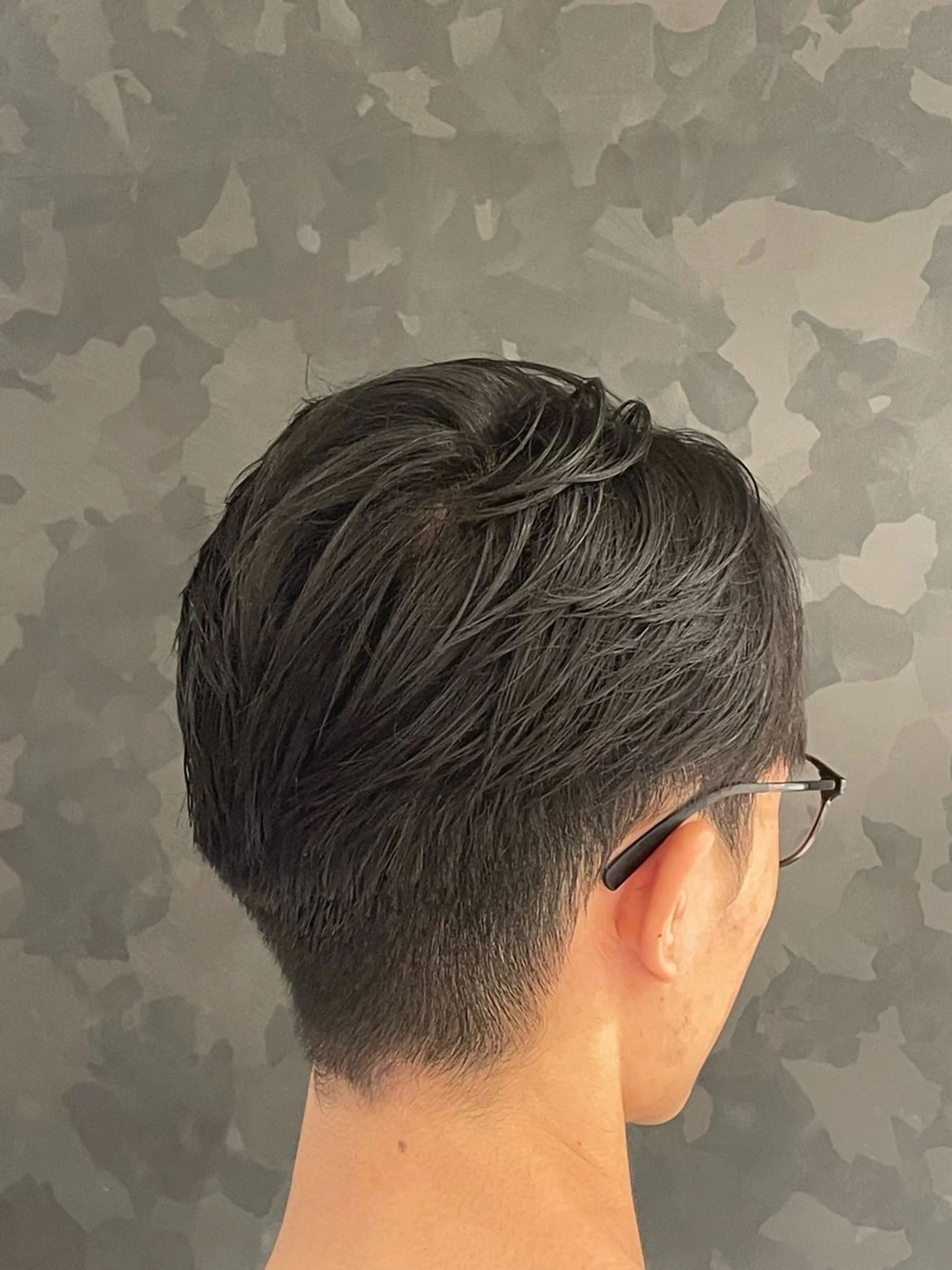 ミディアム 前谷 隆太のヘアスタイル