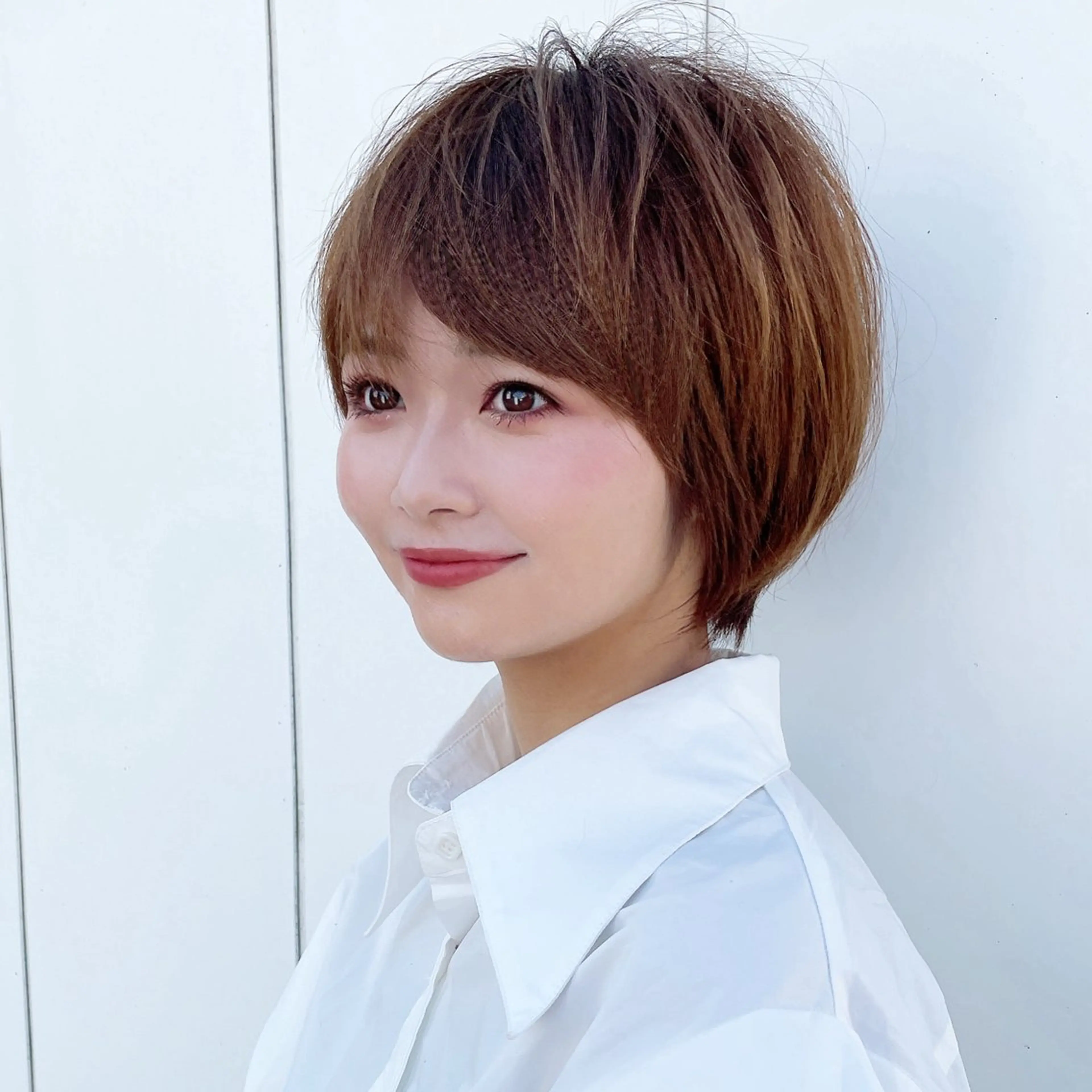 ショート カラー カット ヘアカラー トリートメント 韓国ヘア/髪質改善 /Harunaのヘアスタイル