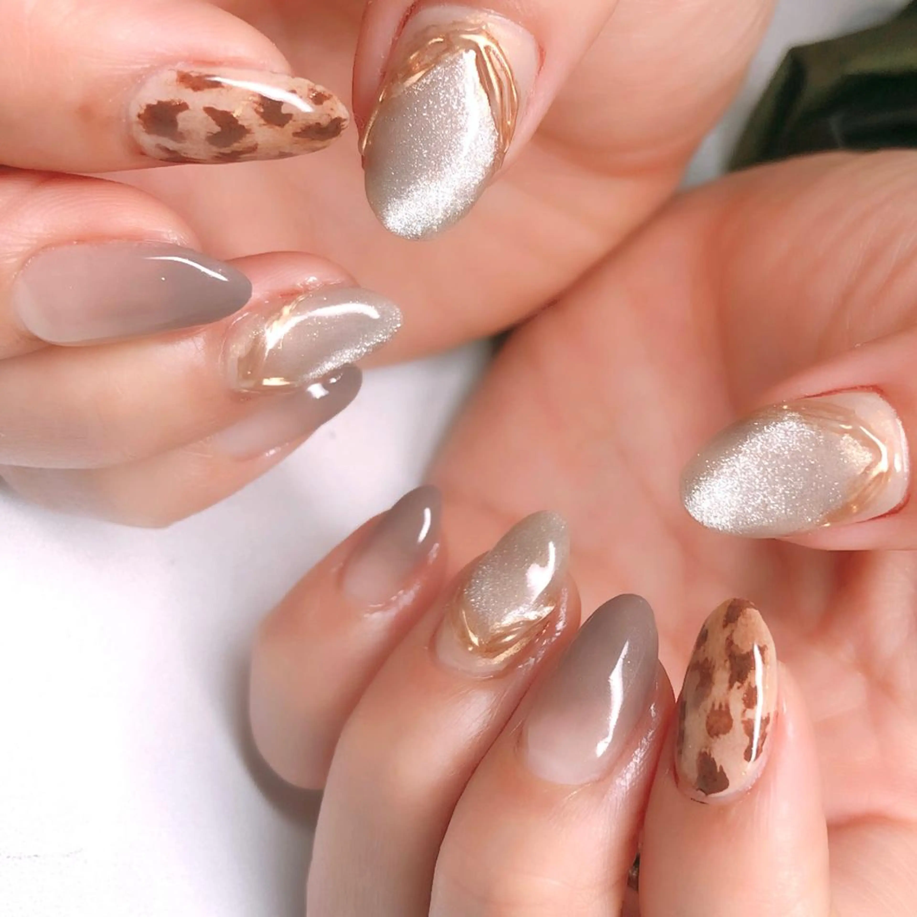 ネイル Aim* 深爪・自爪育成専門店のネイルデザイン