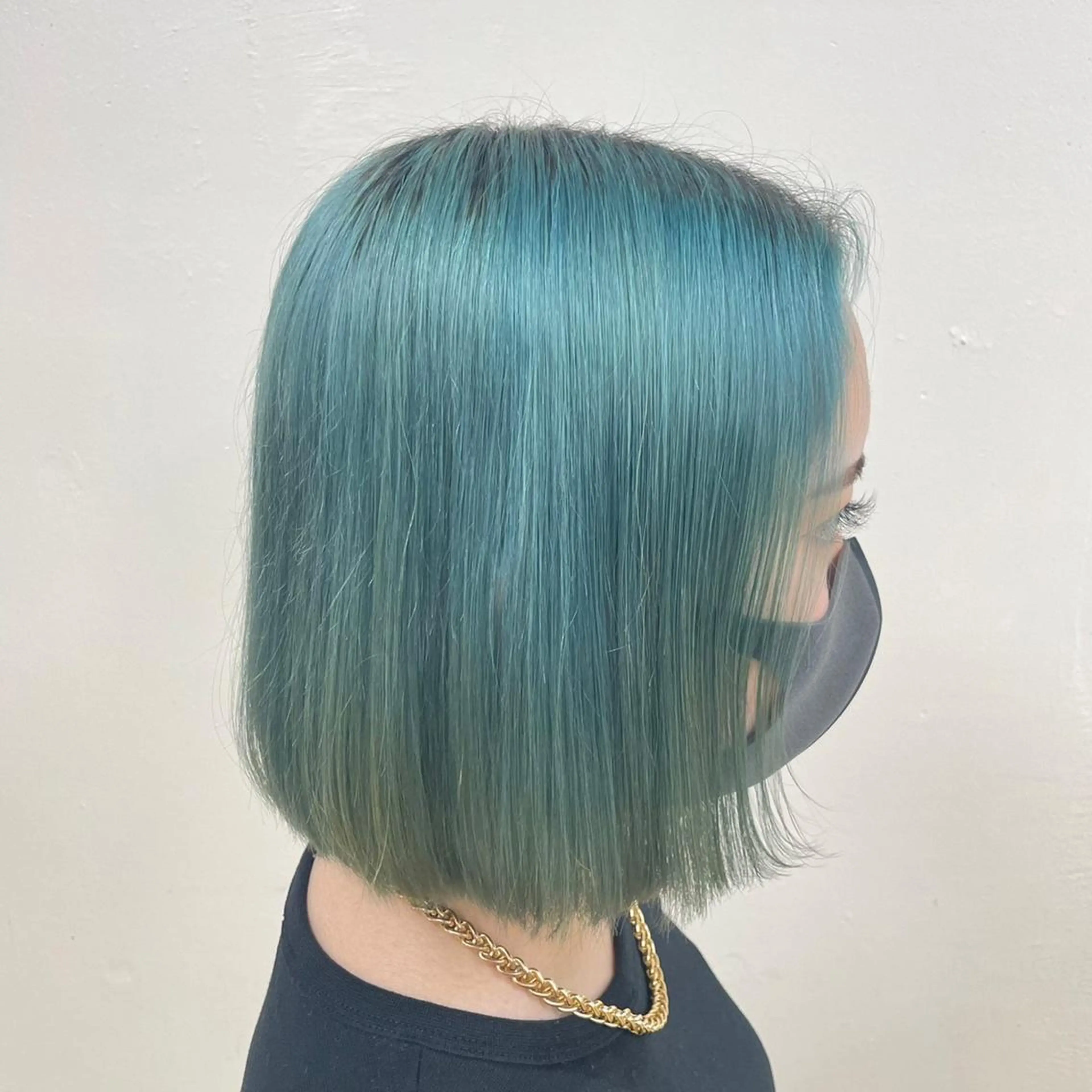ミディアム カラー ヘアアレンジ 💕ブリーチカラー☁ 髪質改善💖サワのヘアスタイル
