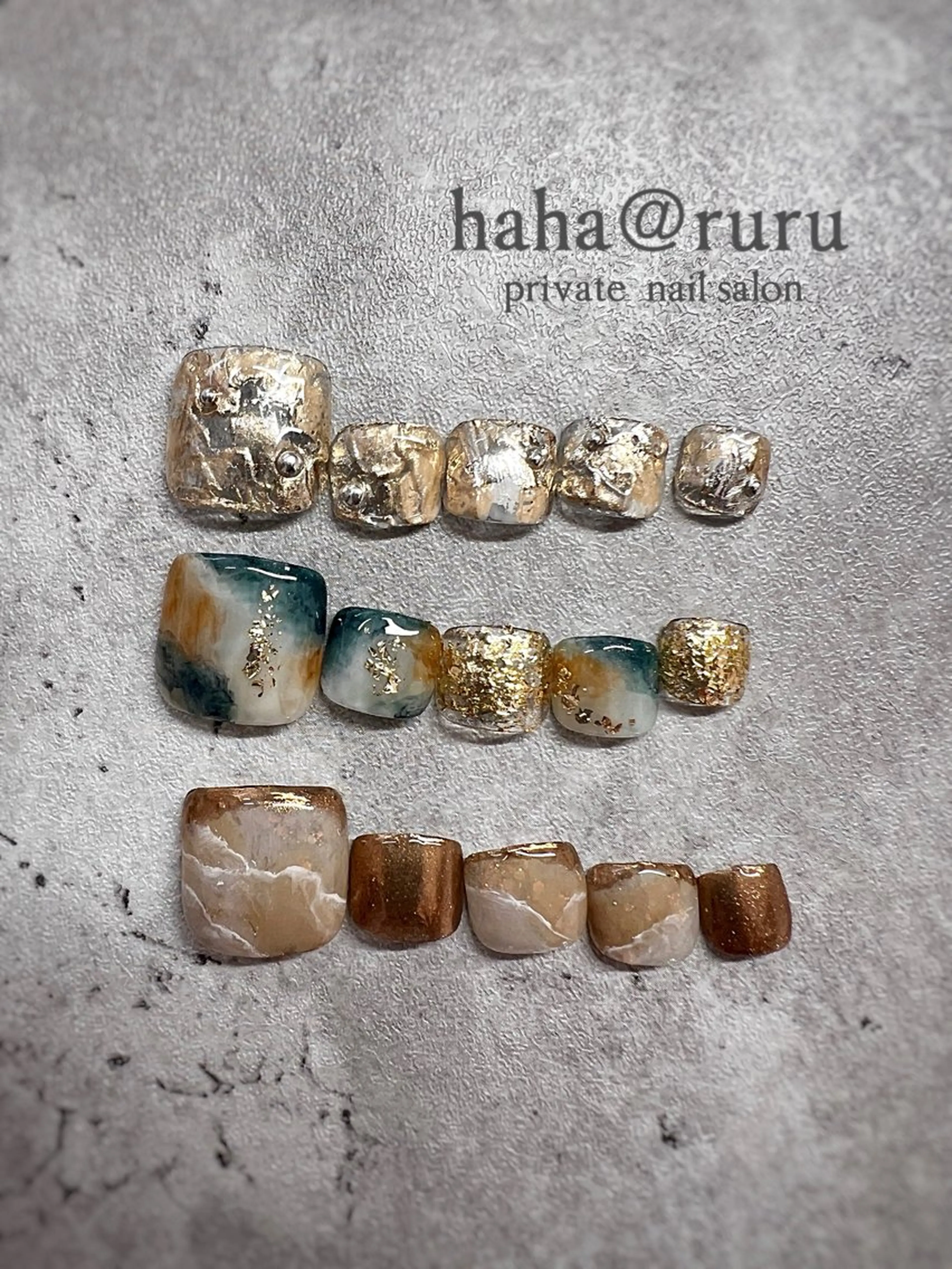 ネイル haha@ ruruのネイルデザイン
