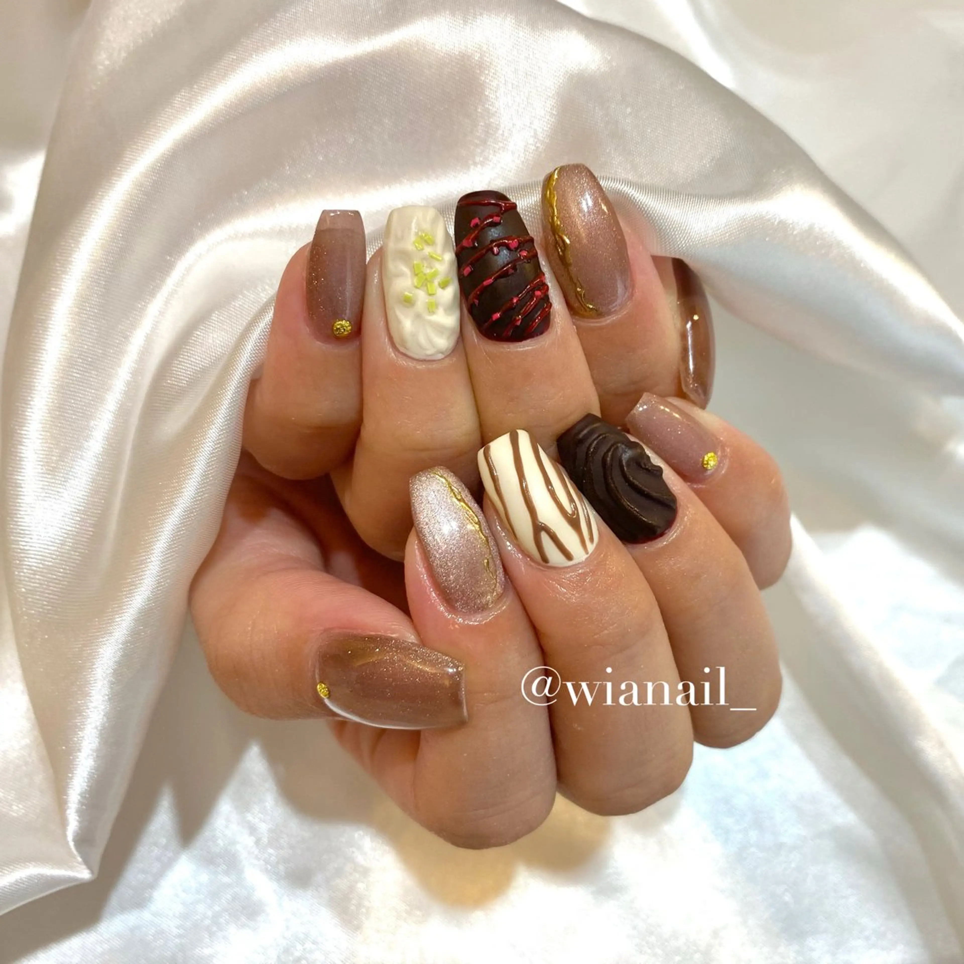 ネイル ハンドネイル WiA nailのネイルデザイン