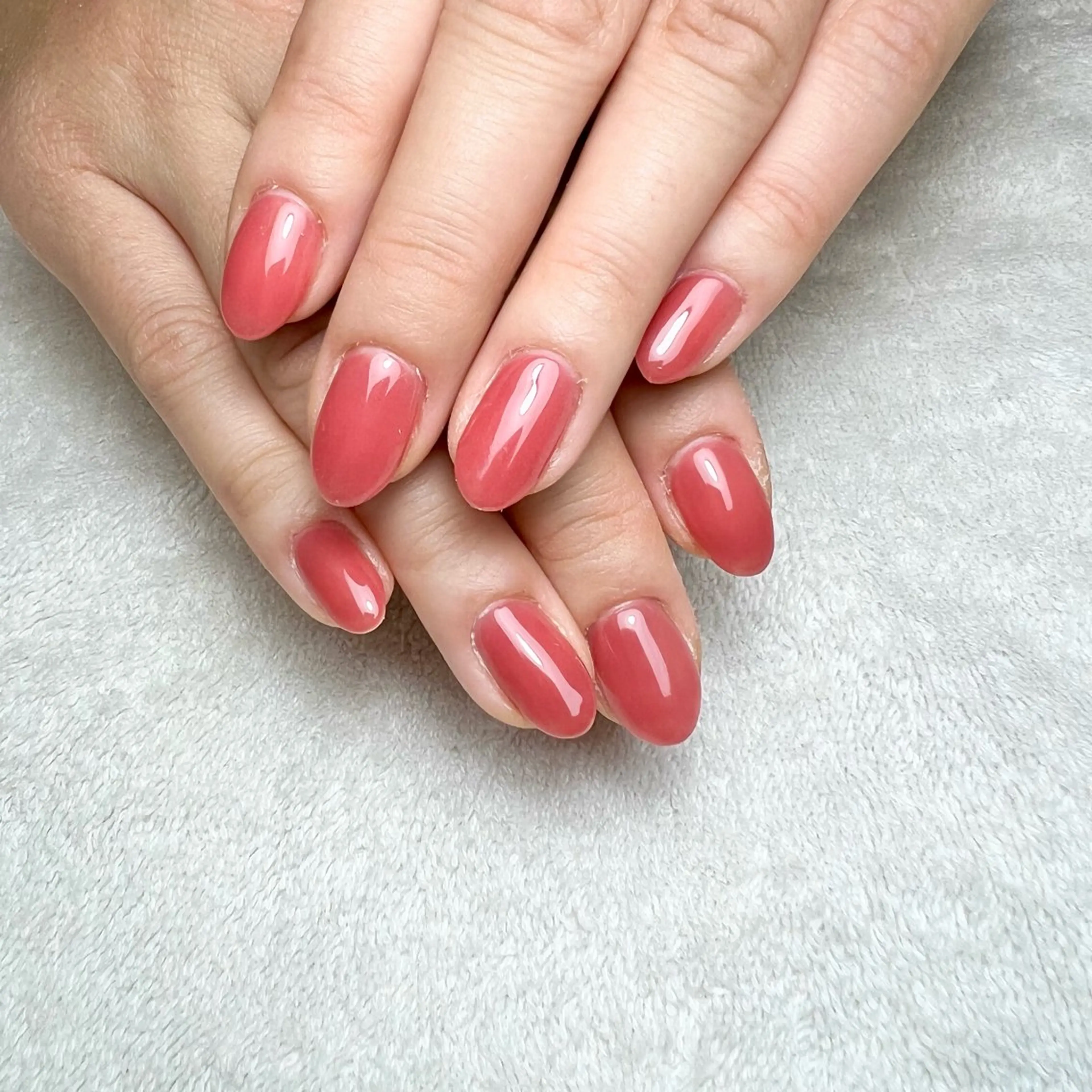 ネイル ワンカラーネイル シンプルネイル ハンドネイル COCO+所属・COCO +のエステ・リラクイメージ