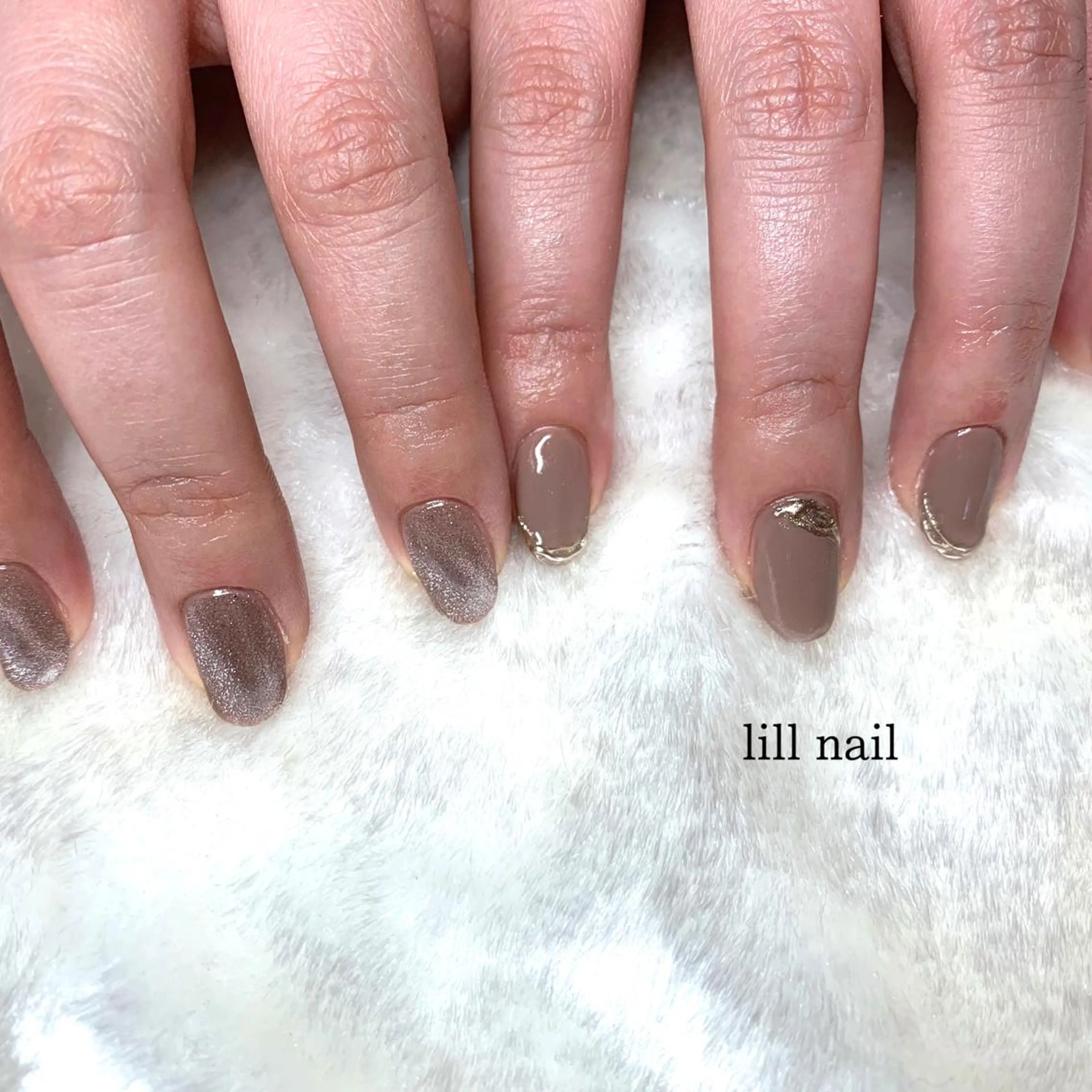 ショート pllia beautyのネイルデザイン