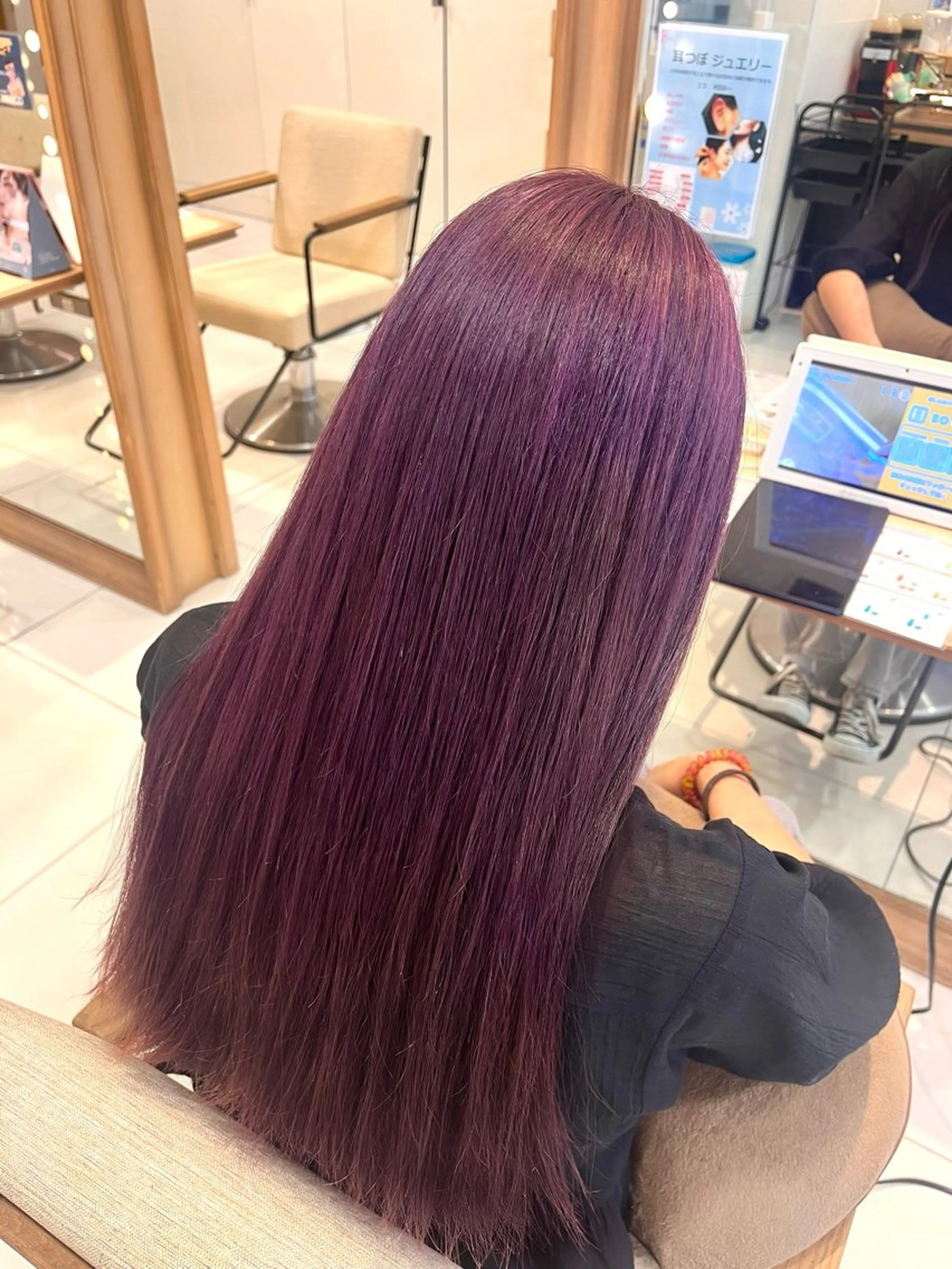 ロング カラー 透明感カラー🫧/ アレンジ/YUI🎀のヘアスタイル