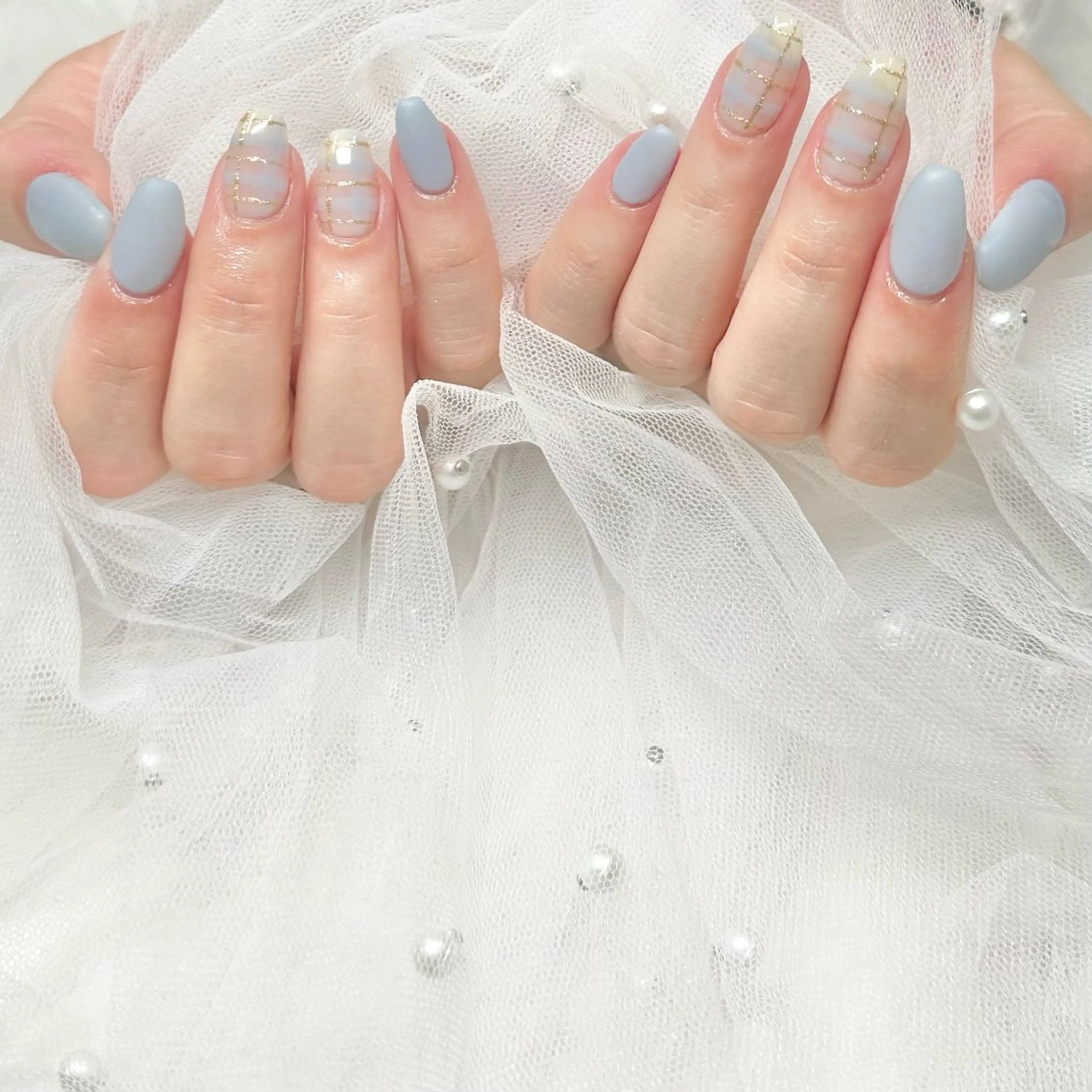 ネイル ハンドネイル 武蔵小金井Jr⟡.· 🎀yoshie🎀のネイルデザイン