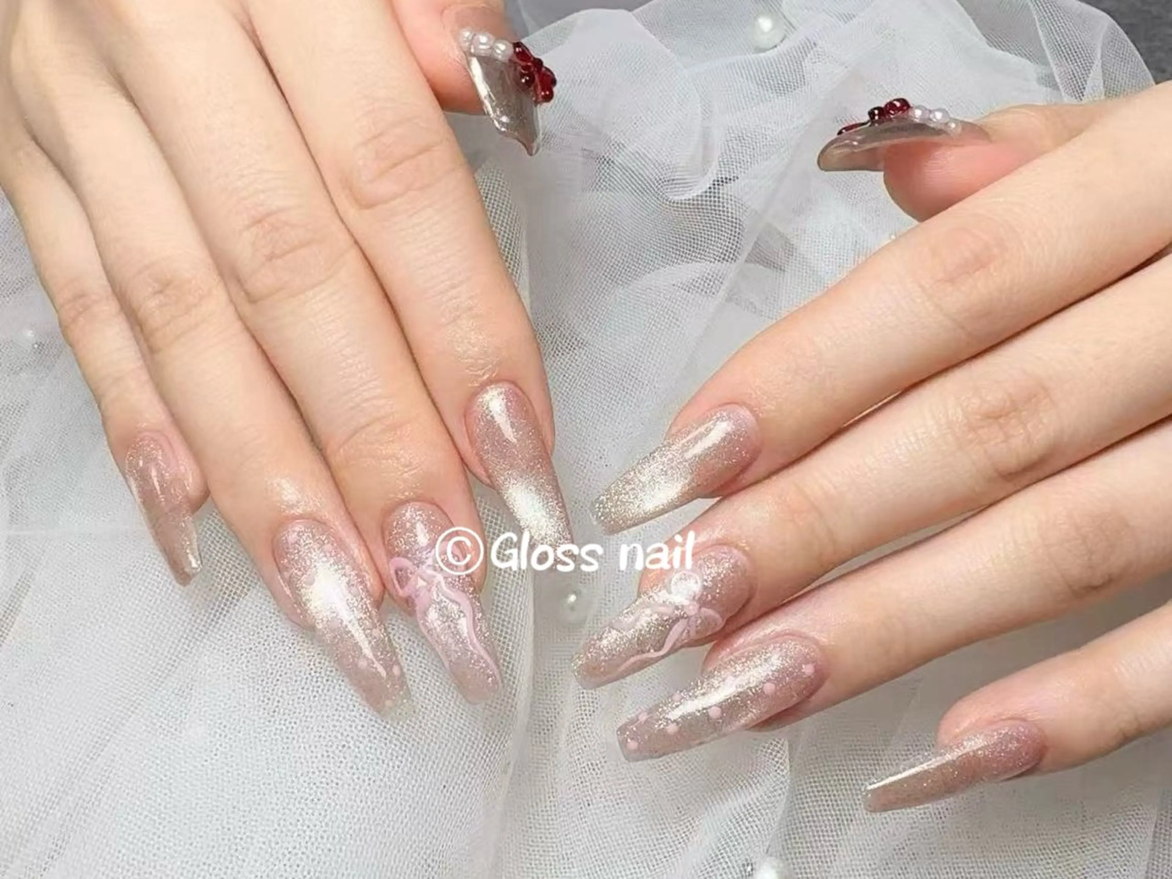 ネイル Gloss nail 💅モデル募集中のネイルデザイン