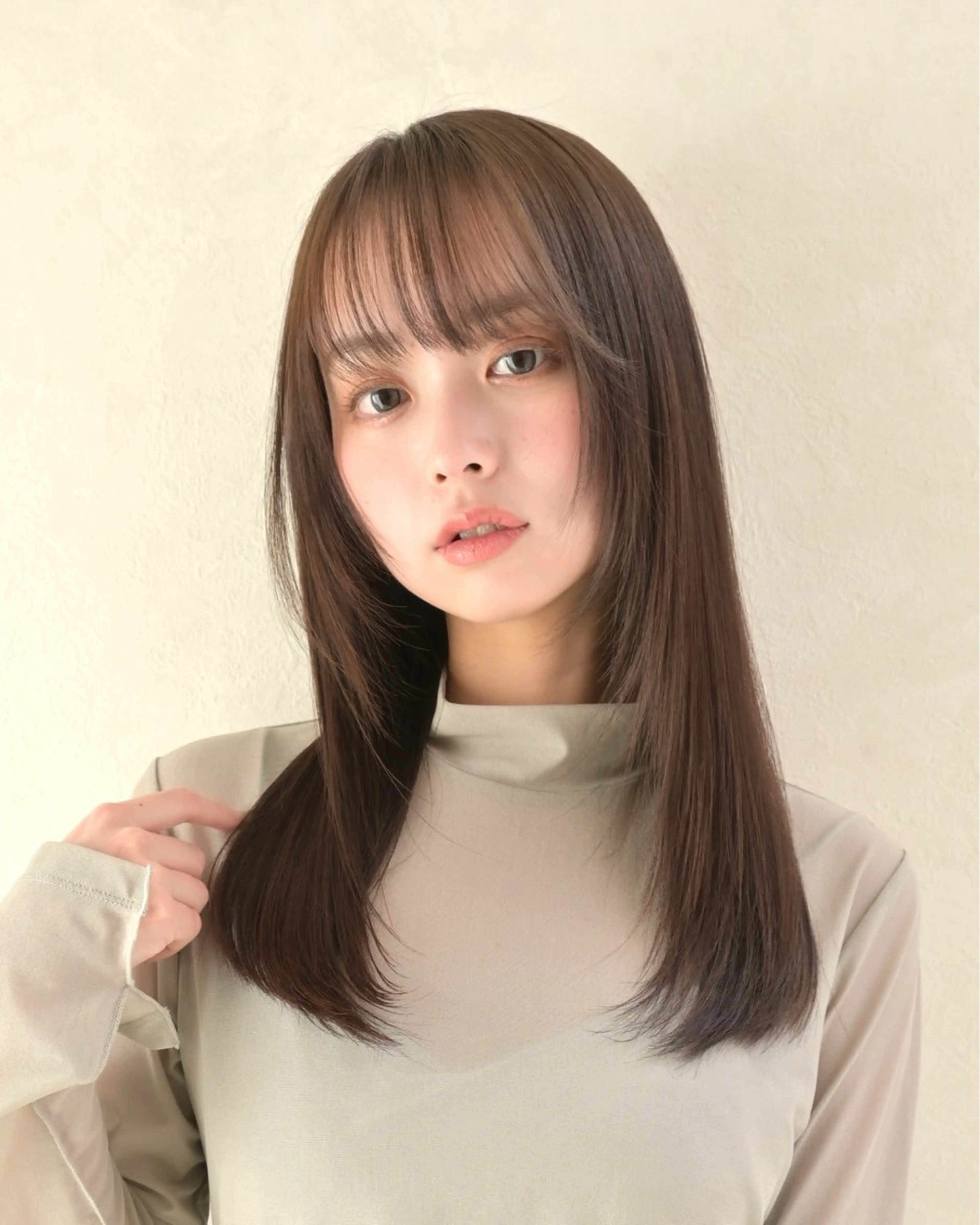 ロング カラー ヘアカラー トリートメント Inity 心斎橋店のヘアスタイル