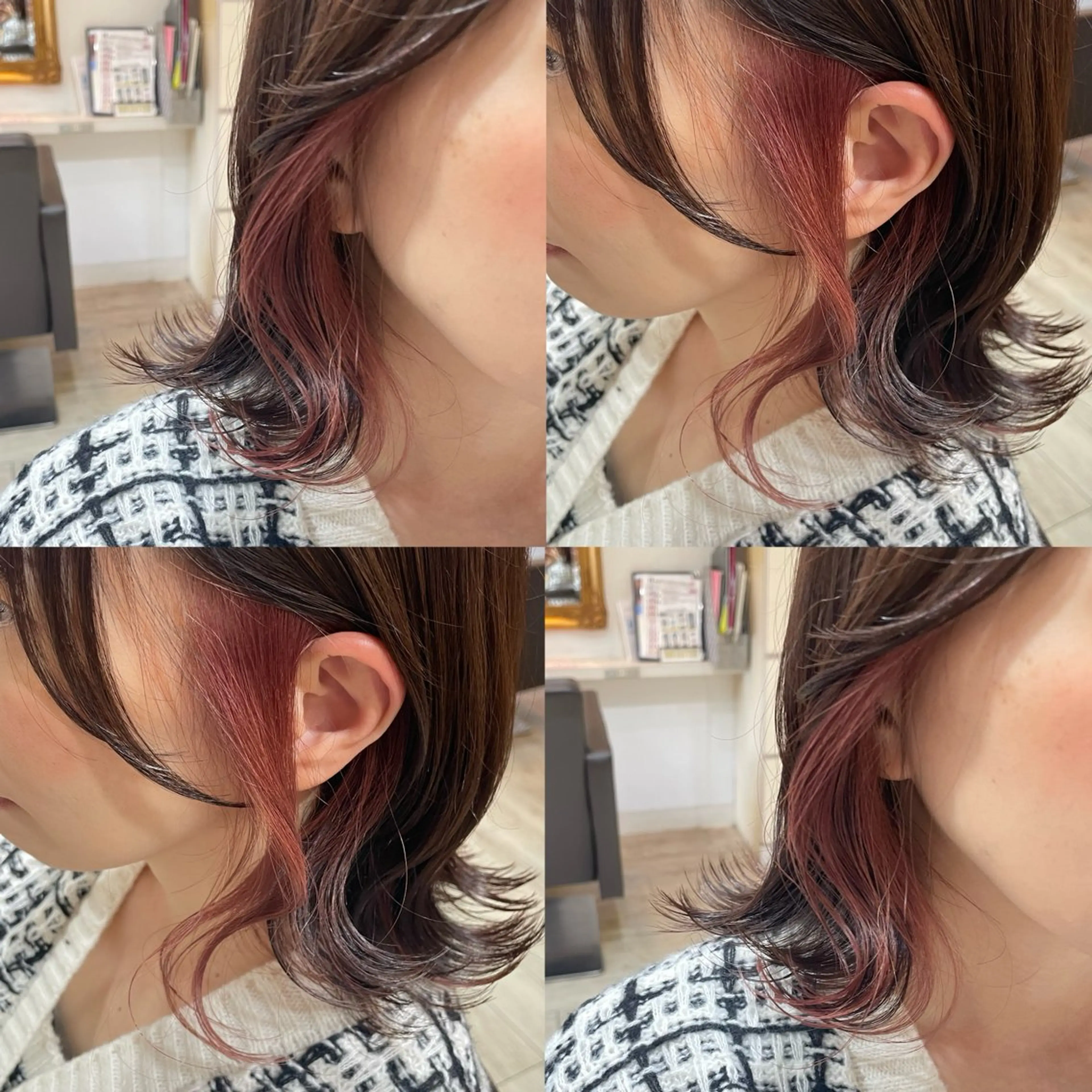 ミディアム ヘアカラー トリートメント 髪質改善×透明感× 艶髪🥀HIYORIのヘアスタイル