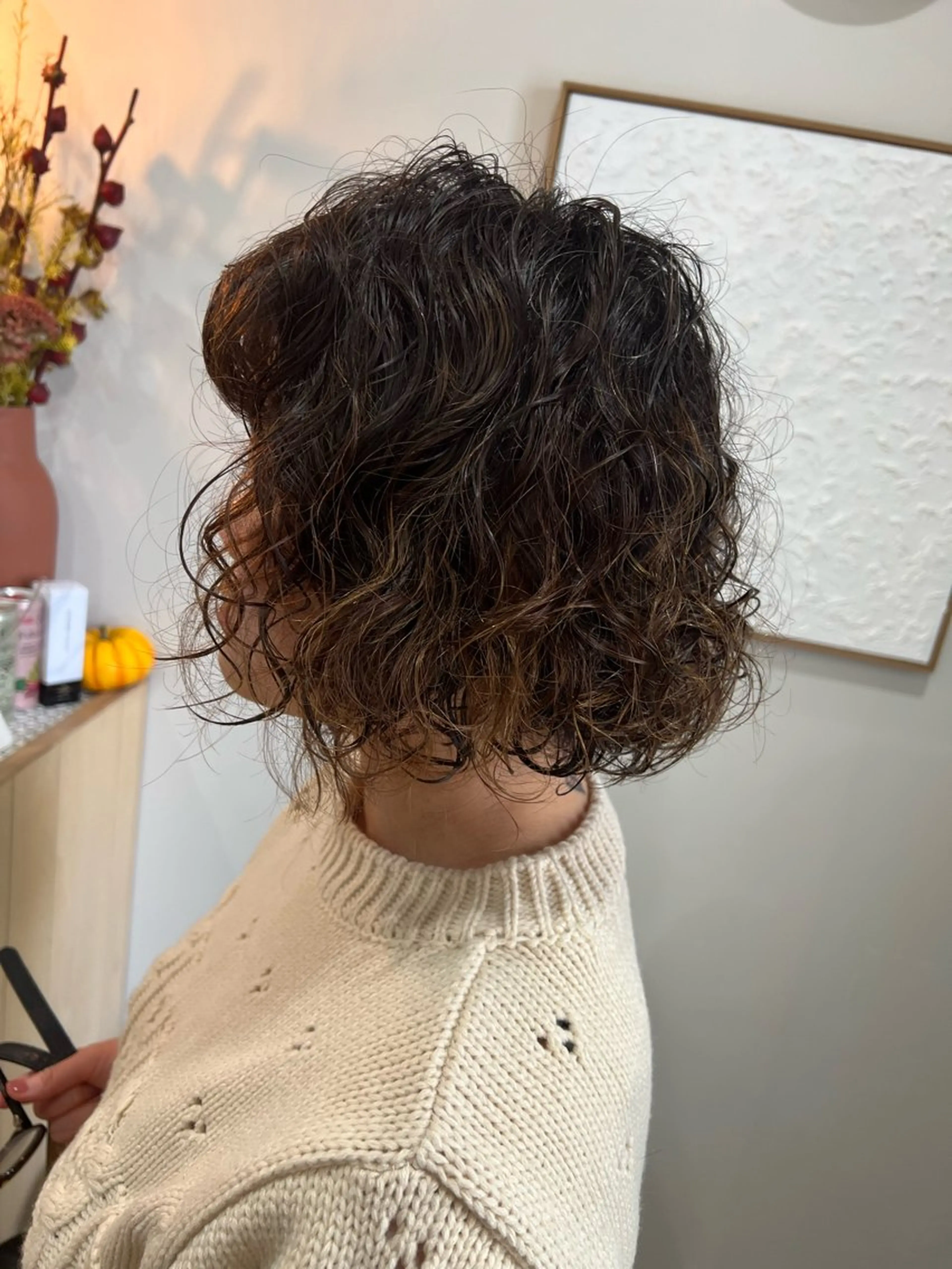 ミディアム パーマ ミディアムパーマ パーマ はる haruのヘアスタイル