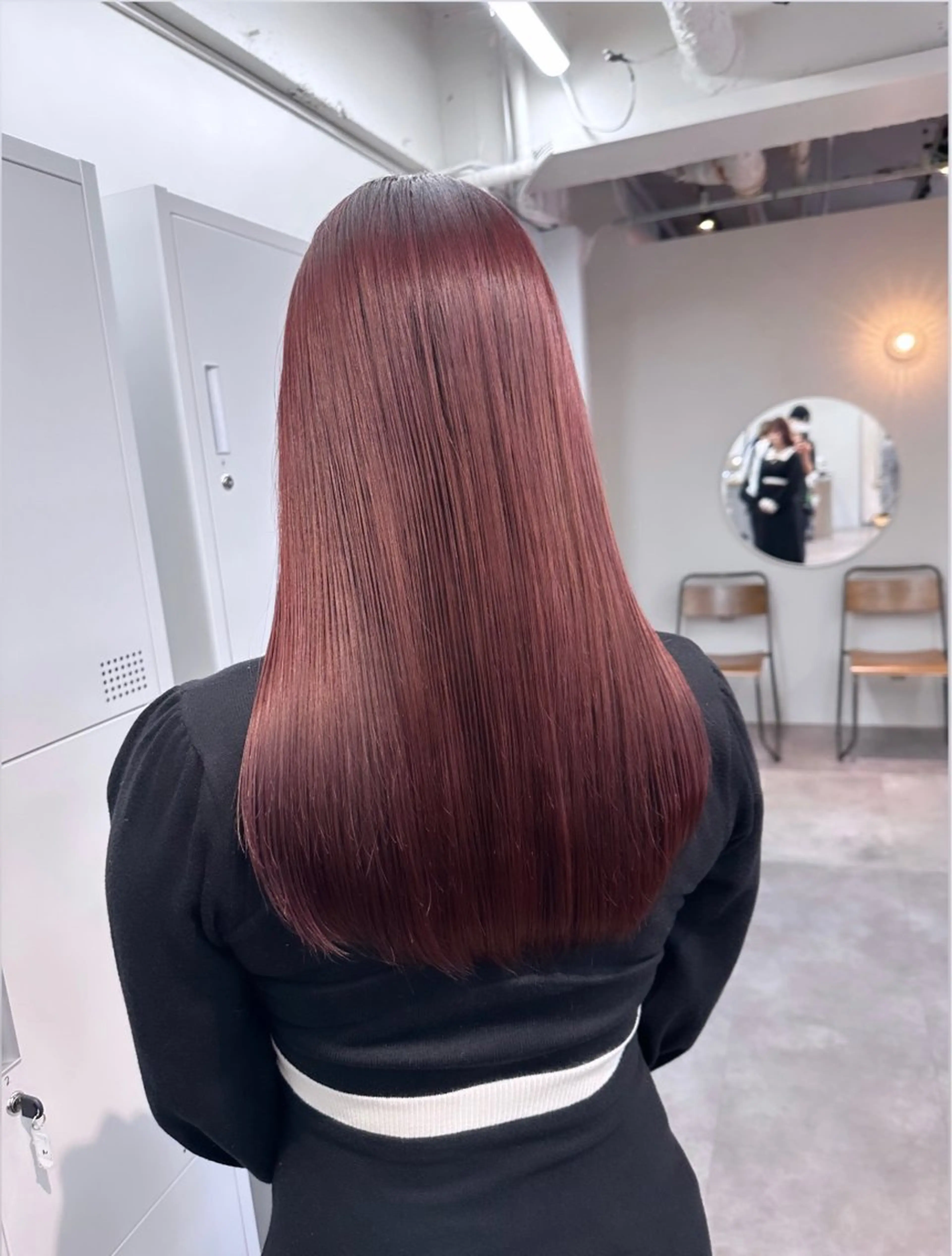 ロング カラー ミルクティーベージュ 💫HARUTOのヘアスタイル