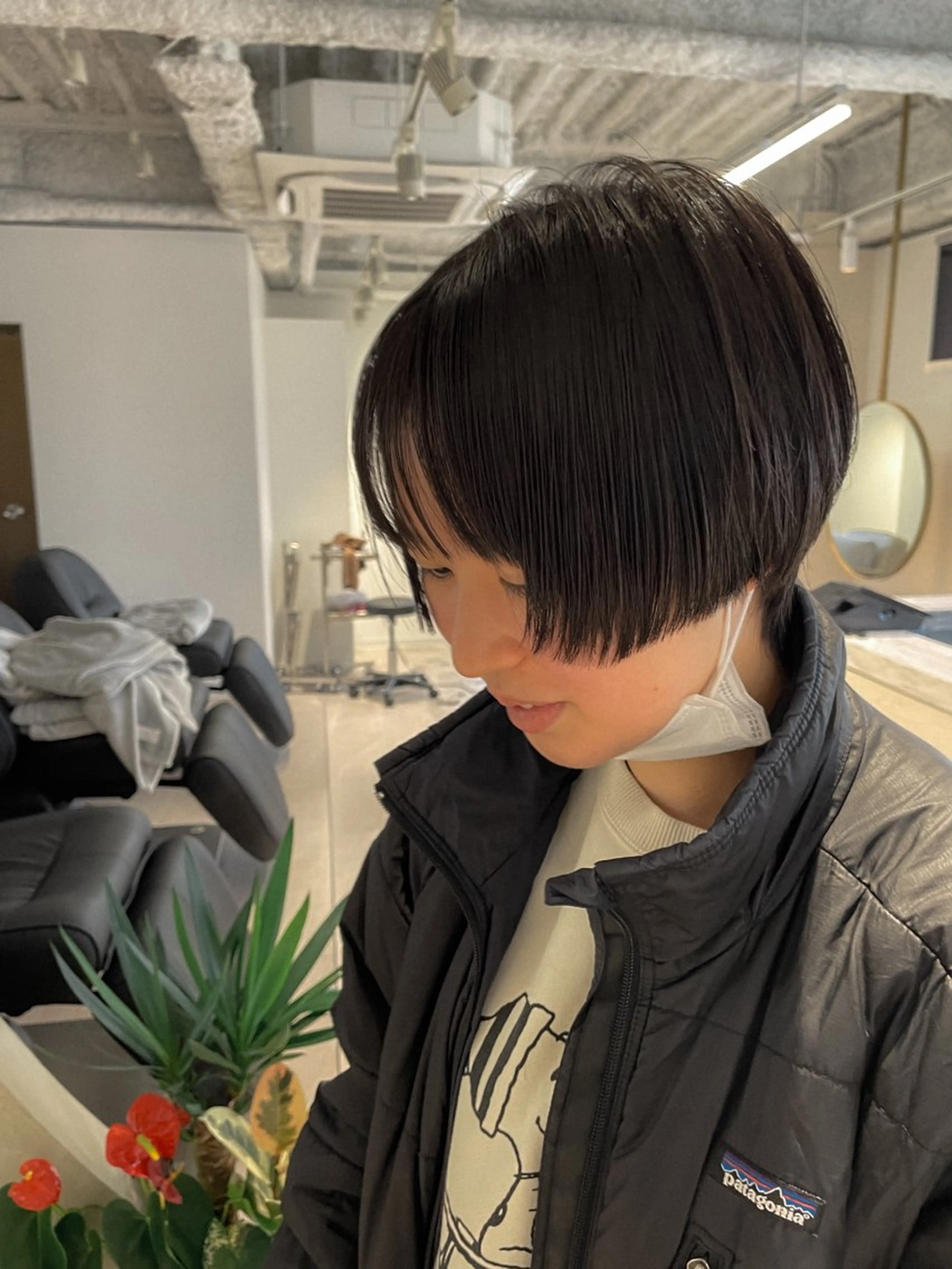 ショート Miyamoto Yasuchikaのヘアスタイル