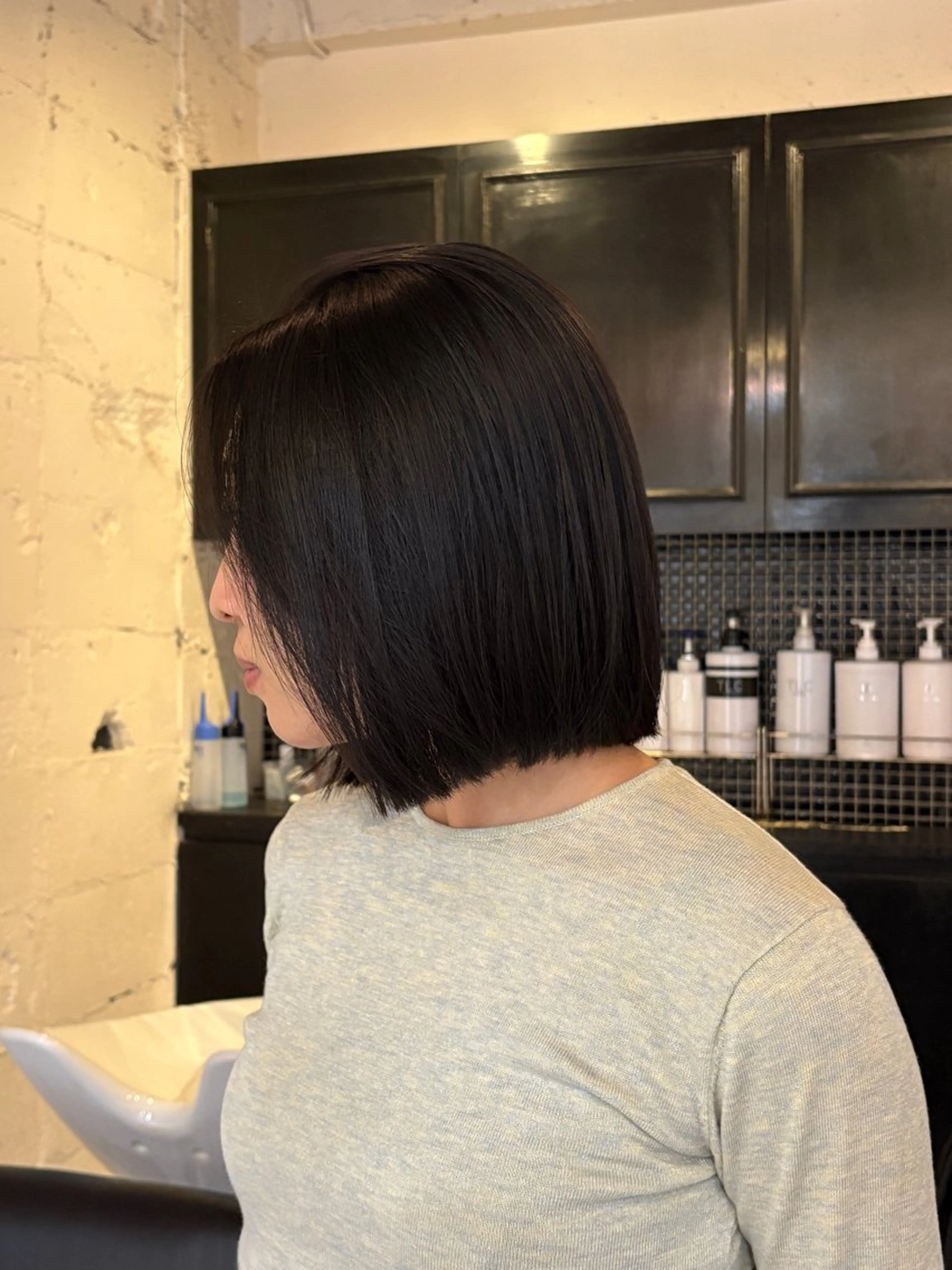 ミディアム カット トリートメント レディースカット🎀 NANAHAのヘアスタイル