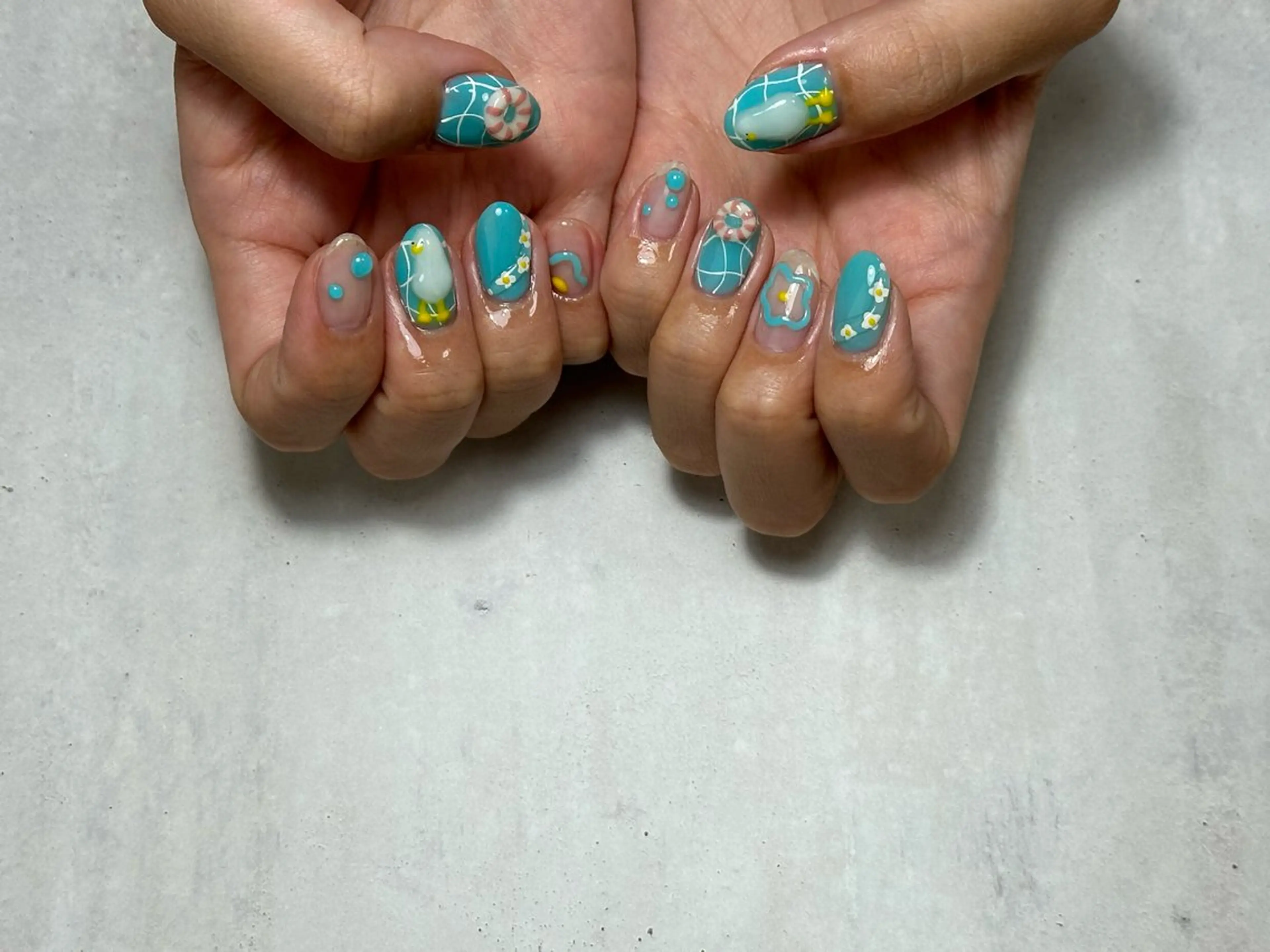 ネイル ハンドネイル three 0 nail spaceのネイルデザイン