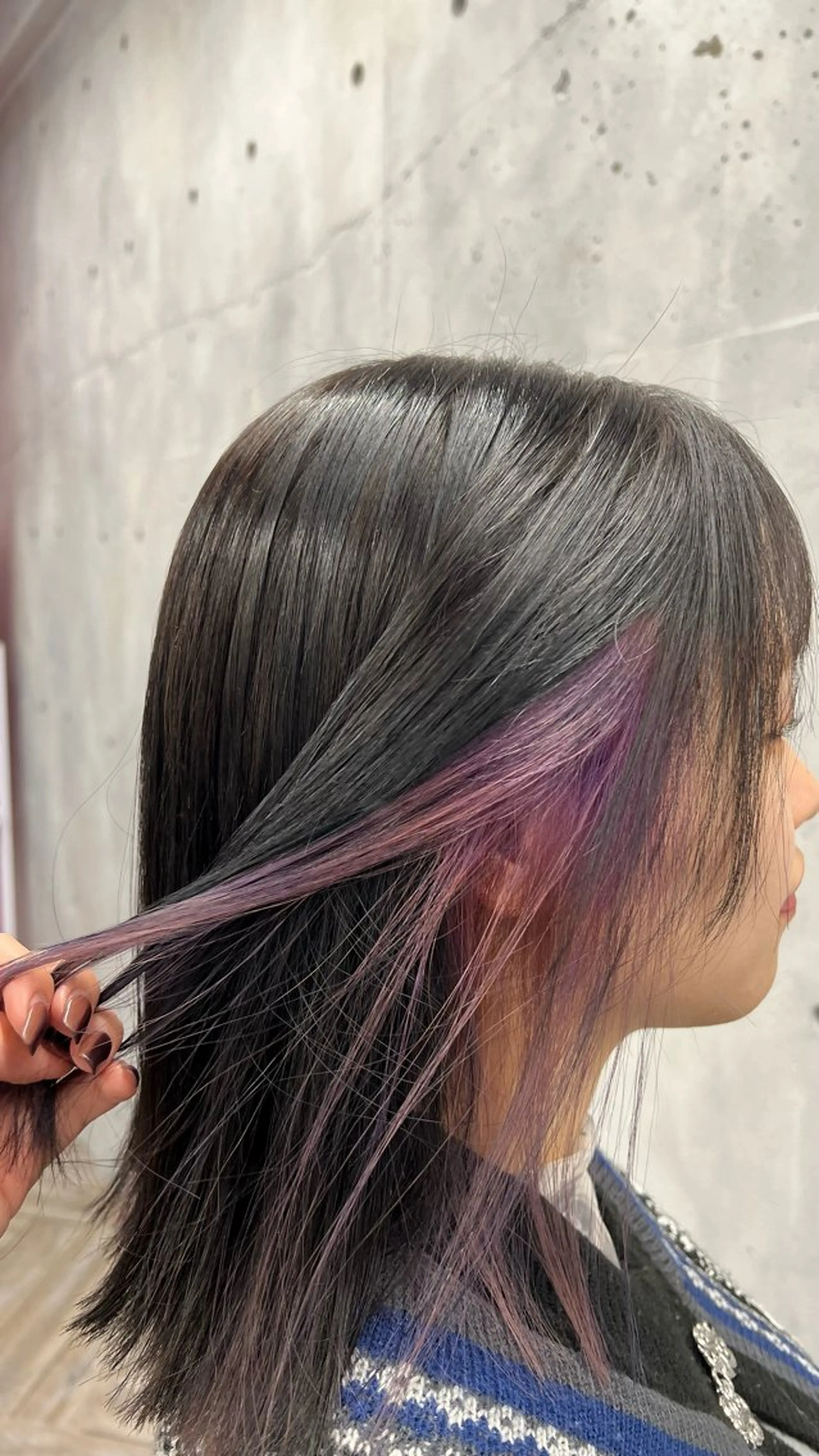 カラー hinata ひなたのヘアスタイル