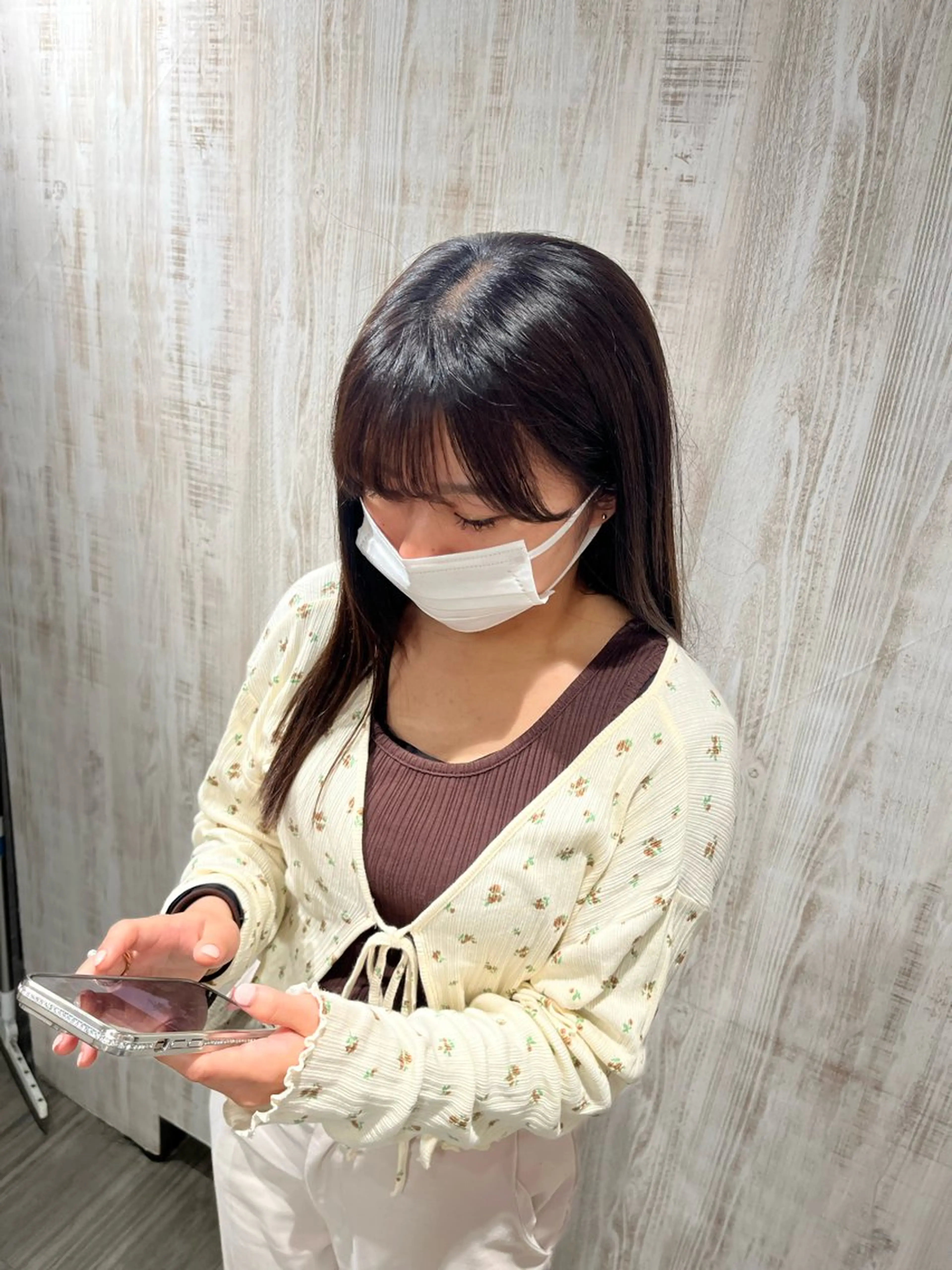 セミロング 顔周りカット カット ひかるん 🫧 ͛.*のヘアスタイル