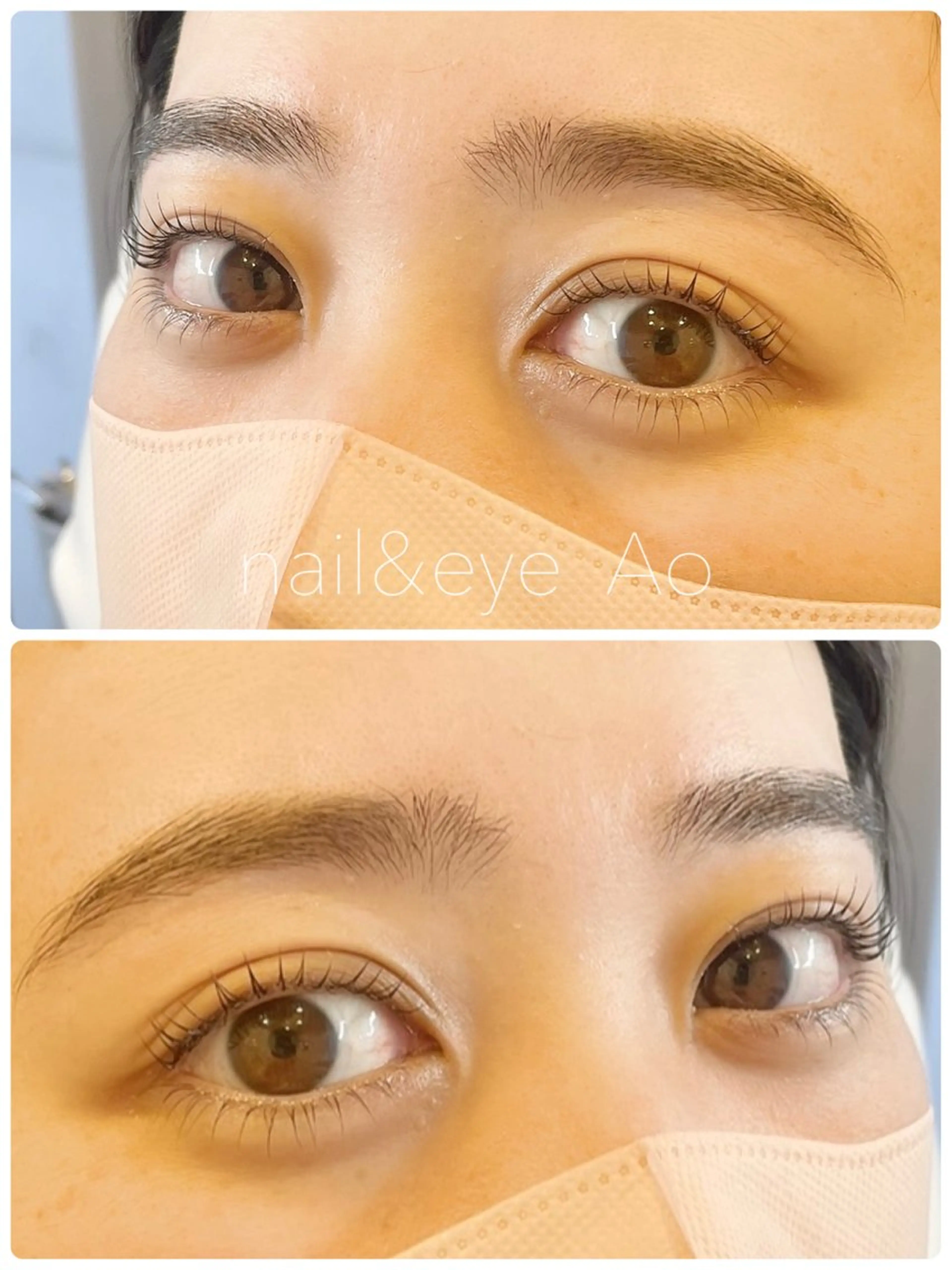 メンズ マツエク・マツパ Cカール ナチュラル マツパ nail&eye Aoのマツエク・マツパデザイン