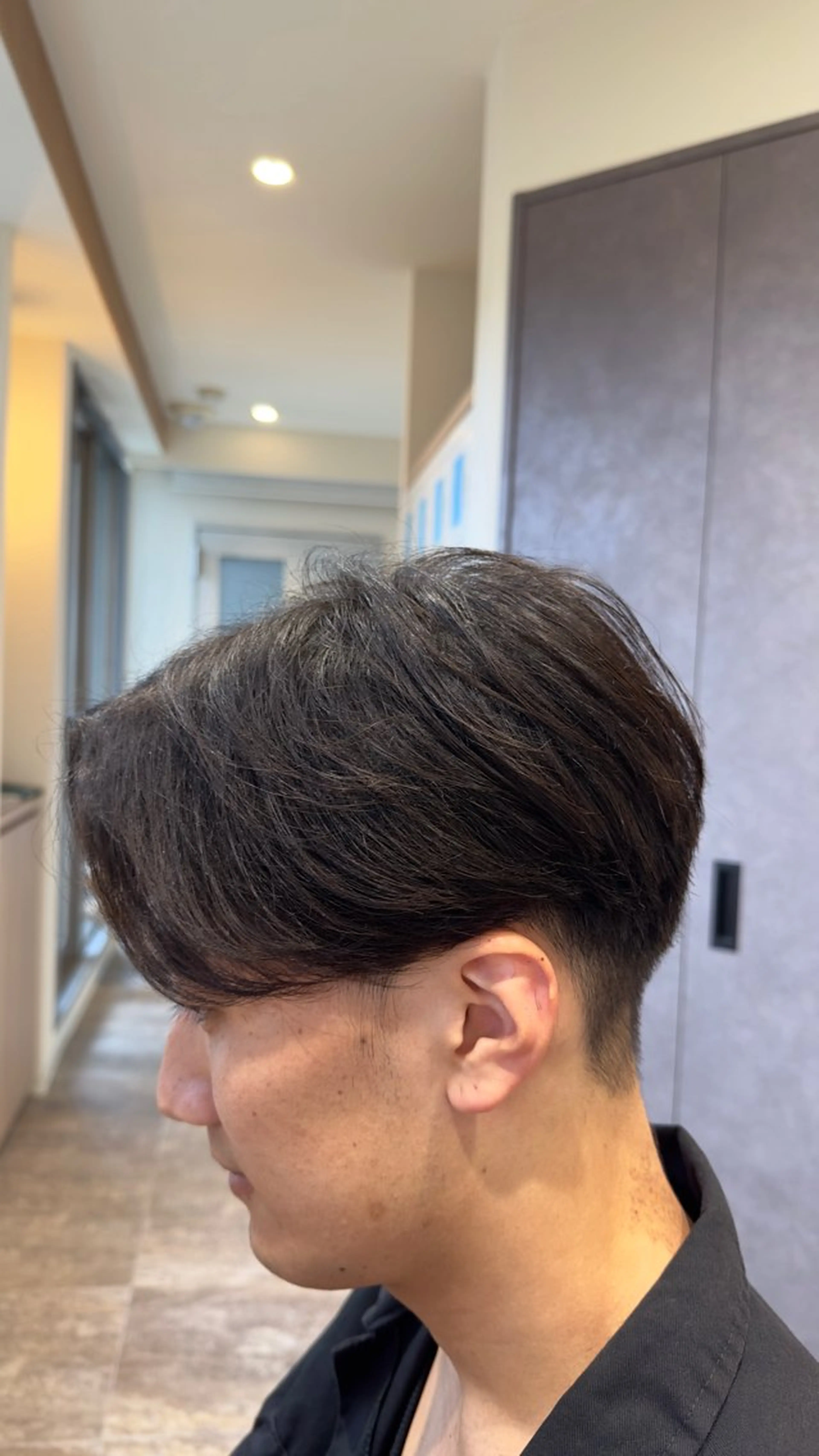 メンズ カット パーマ 【メンズパーマ】比嘉 啓人のヘアスタイル