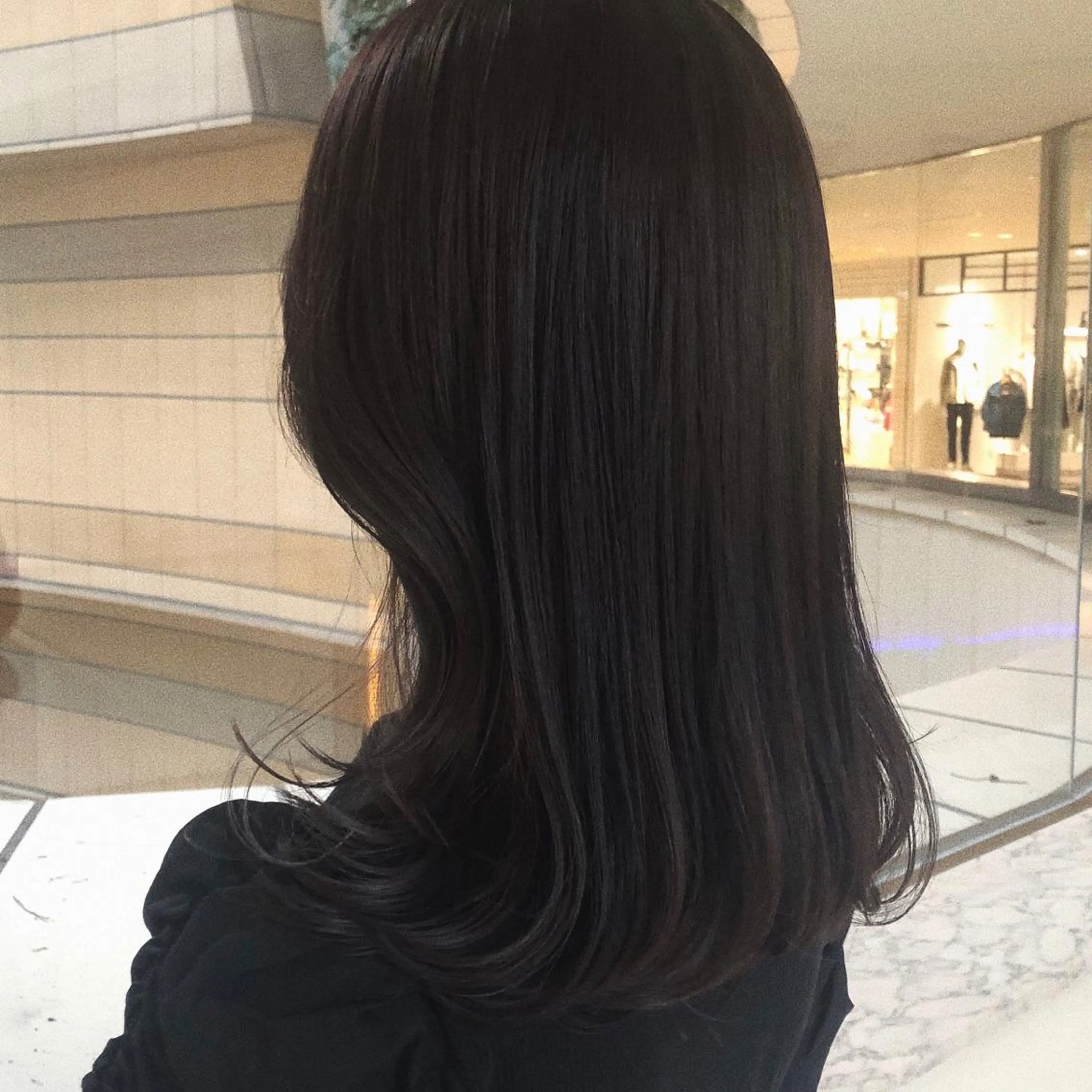 セミロング 韓国ヘア 🇰🇷 RUKA 🩵🤍のヘアスタイル