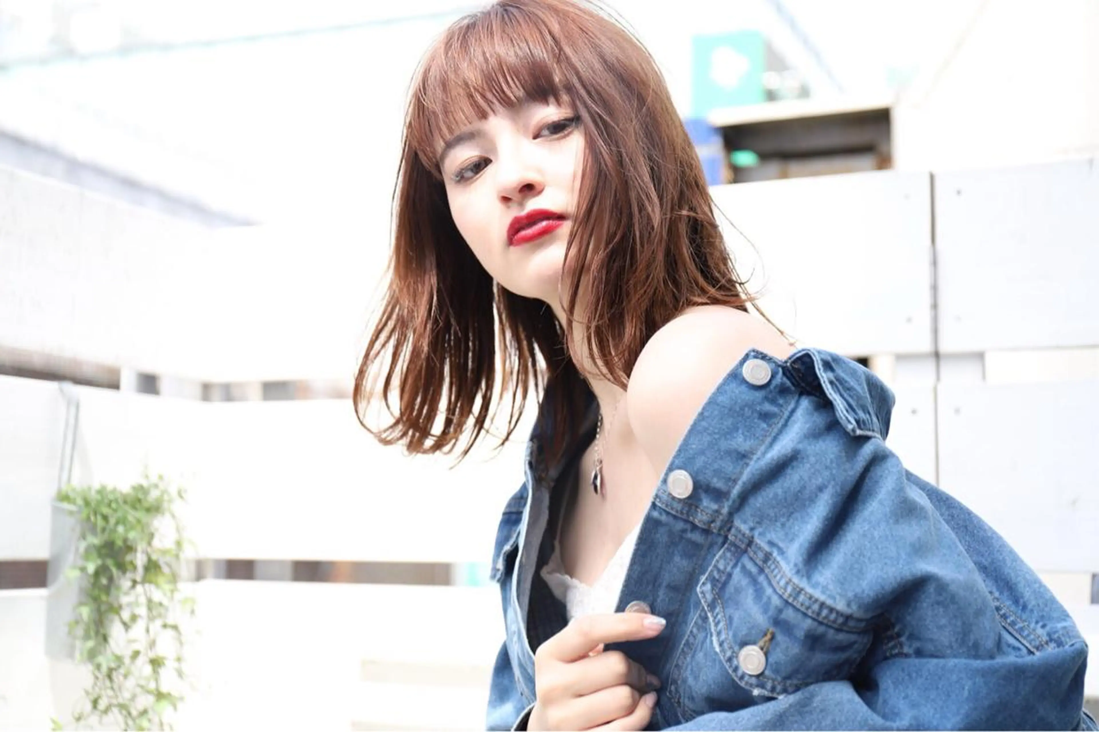 ミディアム カット ヘアカラー 🌼こやま かおり🌼のヘアスタイル