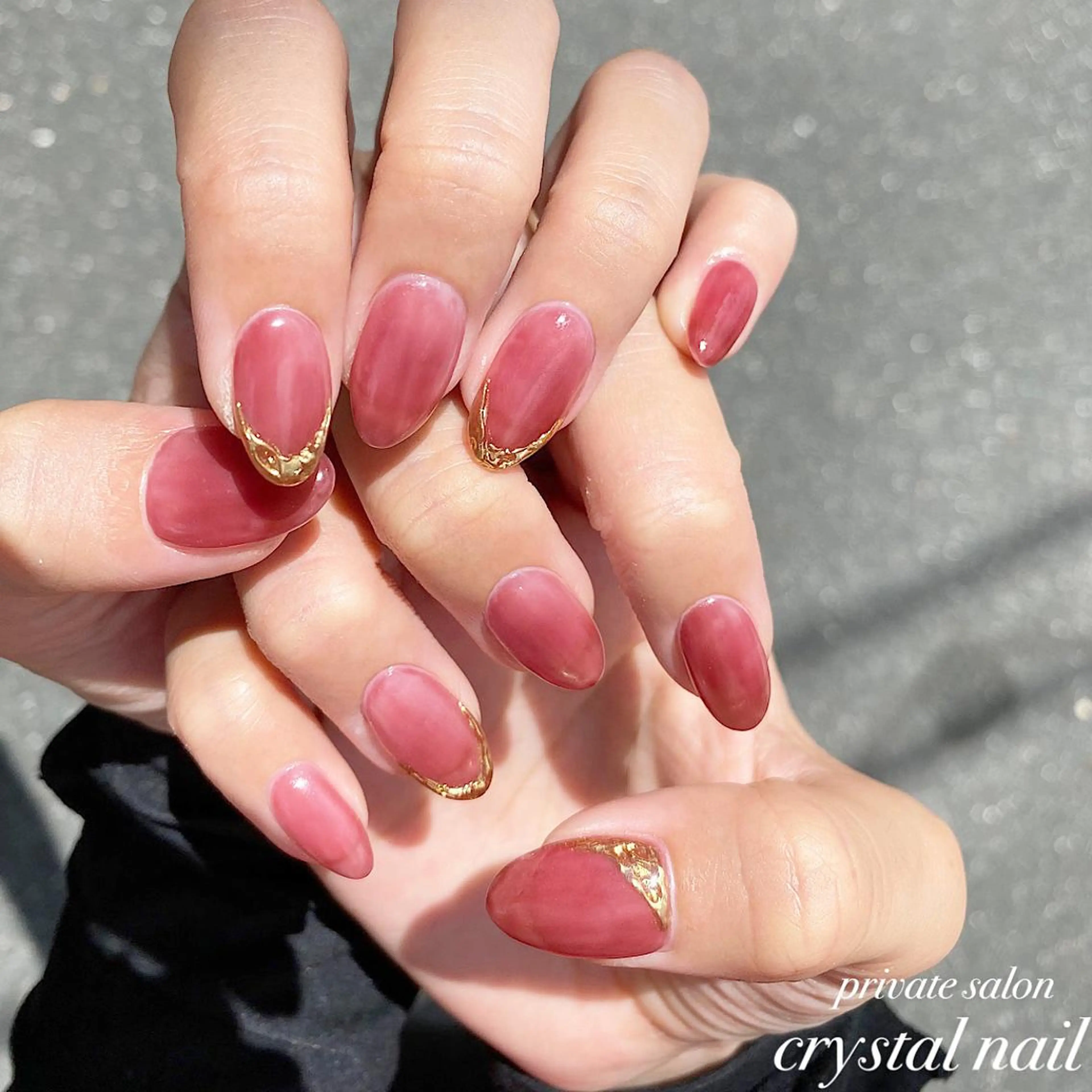 ネイル ハンドネイル Crystal Nailのネイルデザイン