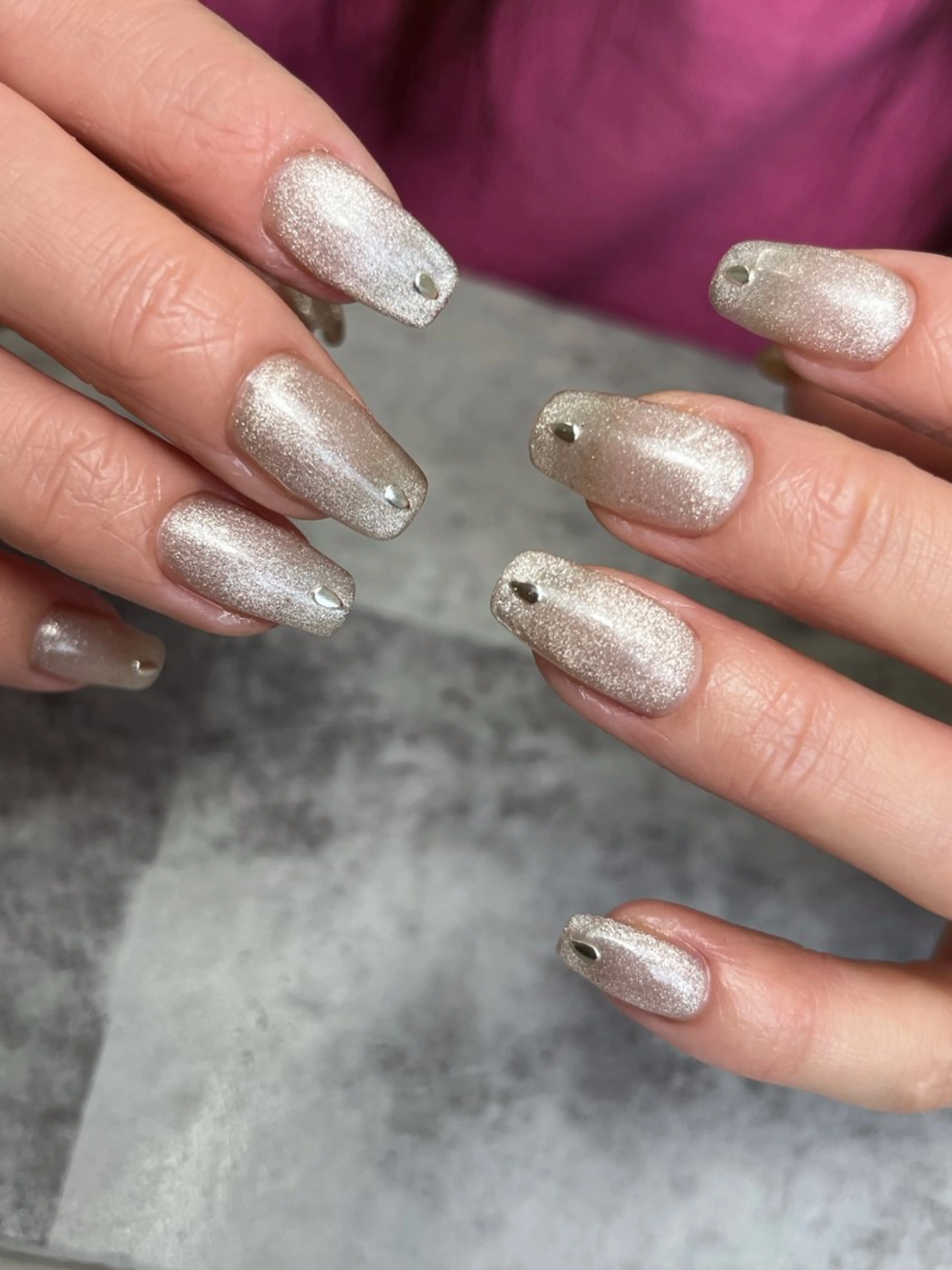 ネイル マグネットネイル ハンドネイル Nail Day 四条烏丸店のマツエク・マツパデザイン