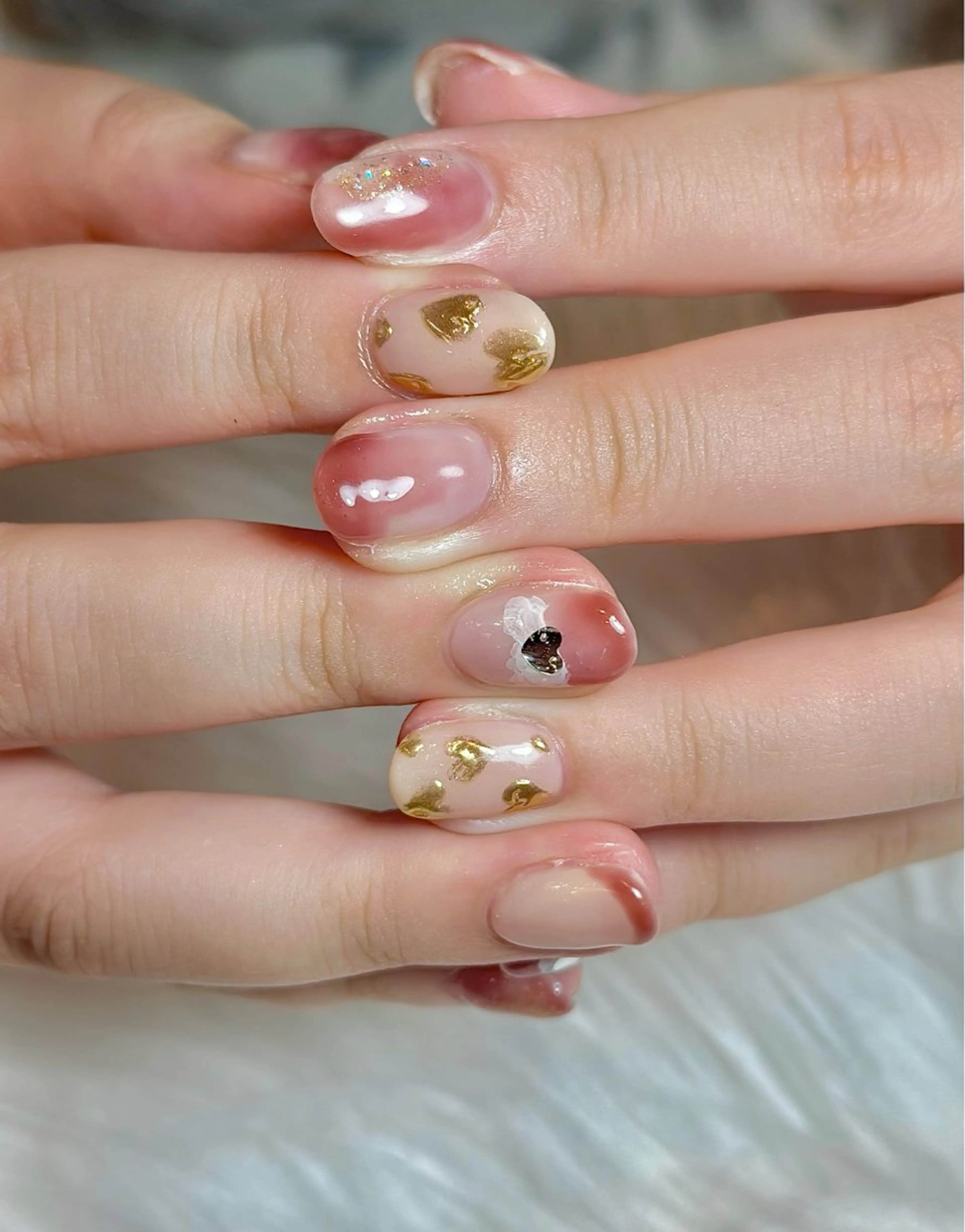 ネイル アートネイル 持ち込み ハンドネイル m_nail所属・O Mayaのネイルデザイン