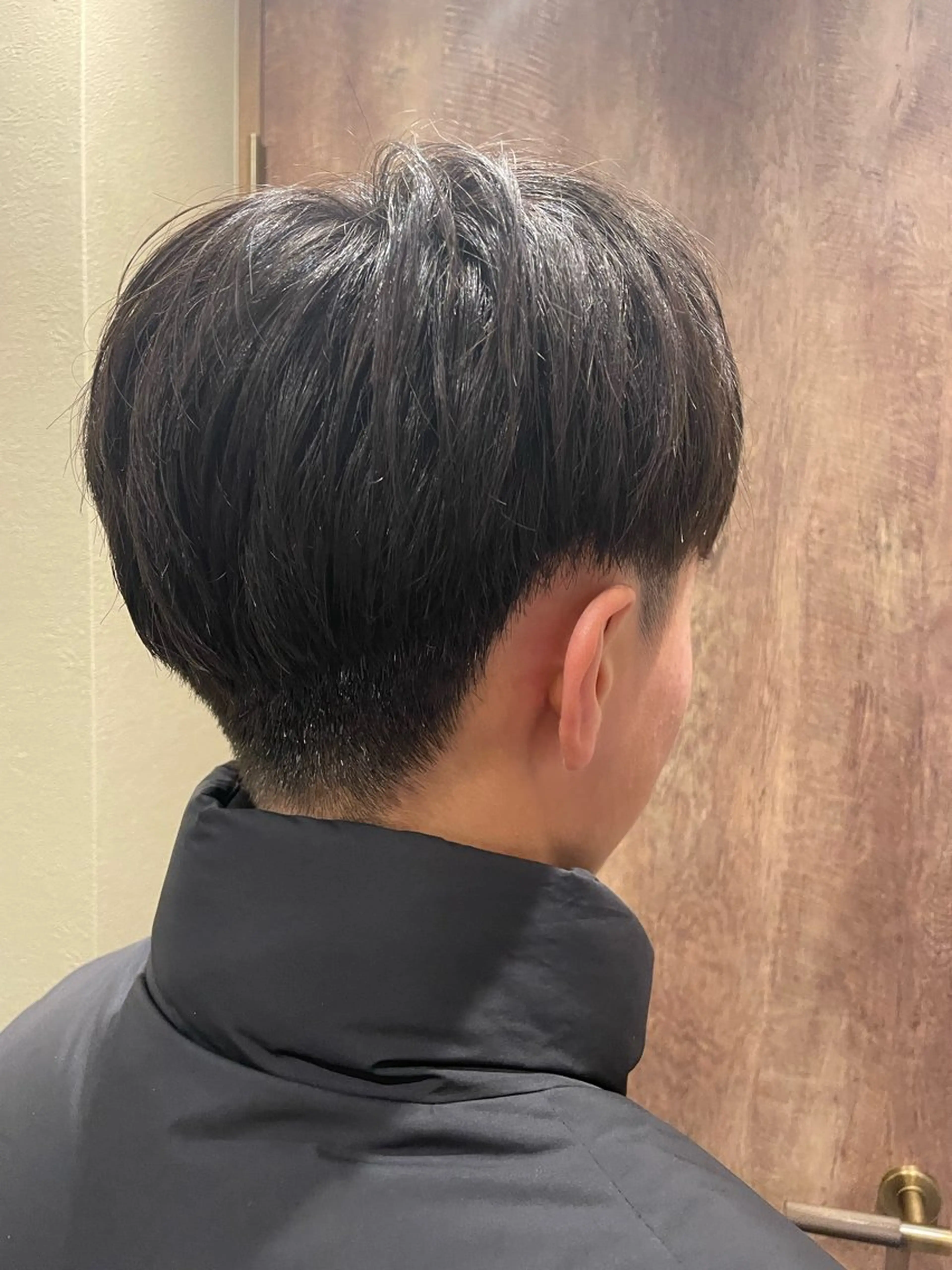 メンズ 山口里莉 /ブリーチカラーのヘアスタイル