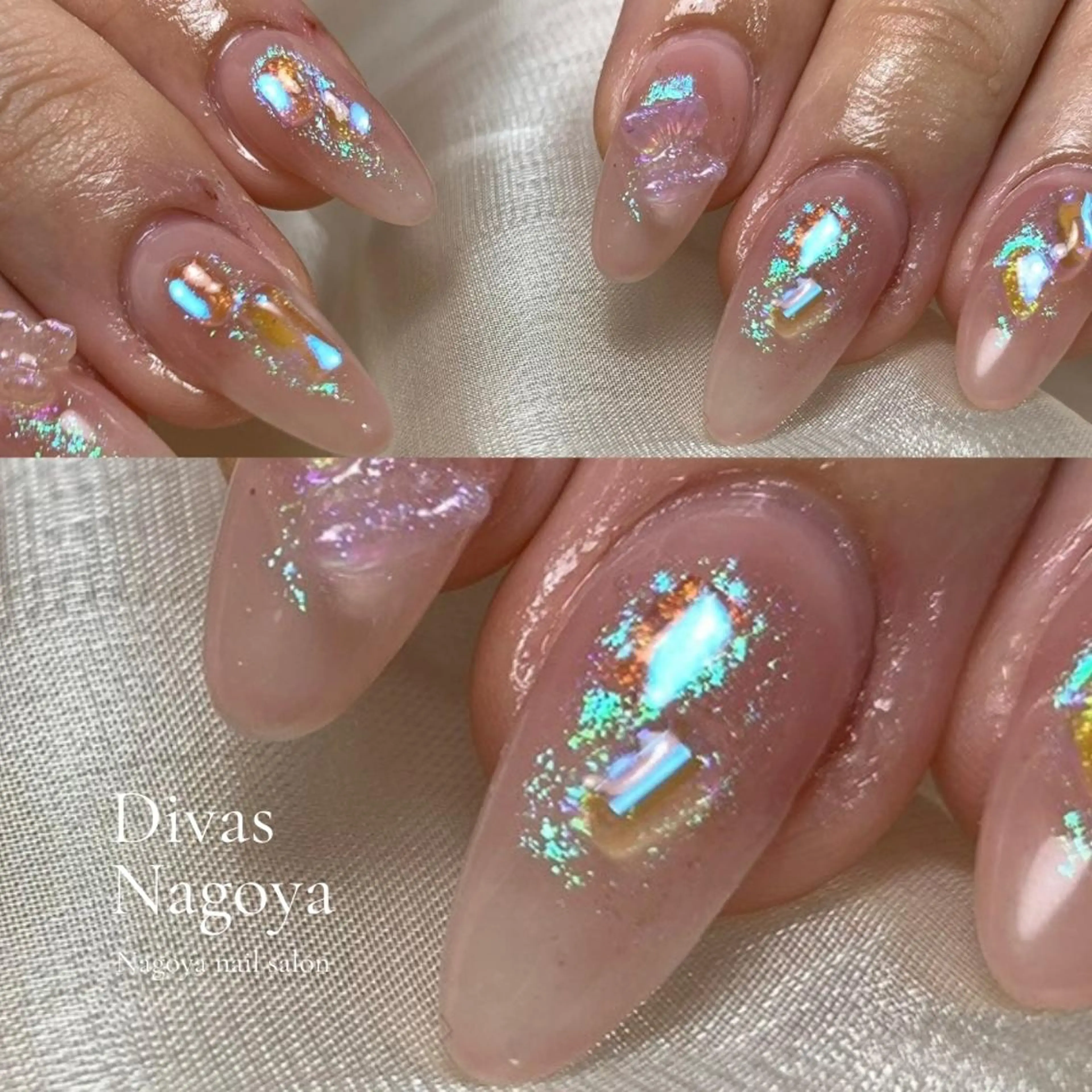ネイル 長さ出し ジェルネイル 韓国ネイル マグネットネイル 持ち込み 🎀Sakae D.d nail🎀のネイルデザイン
