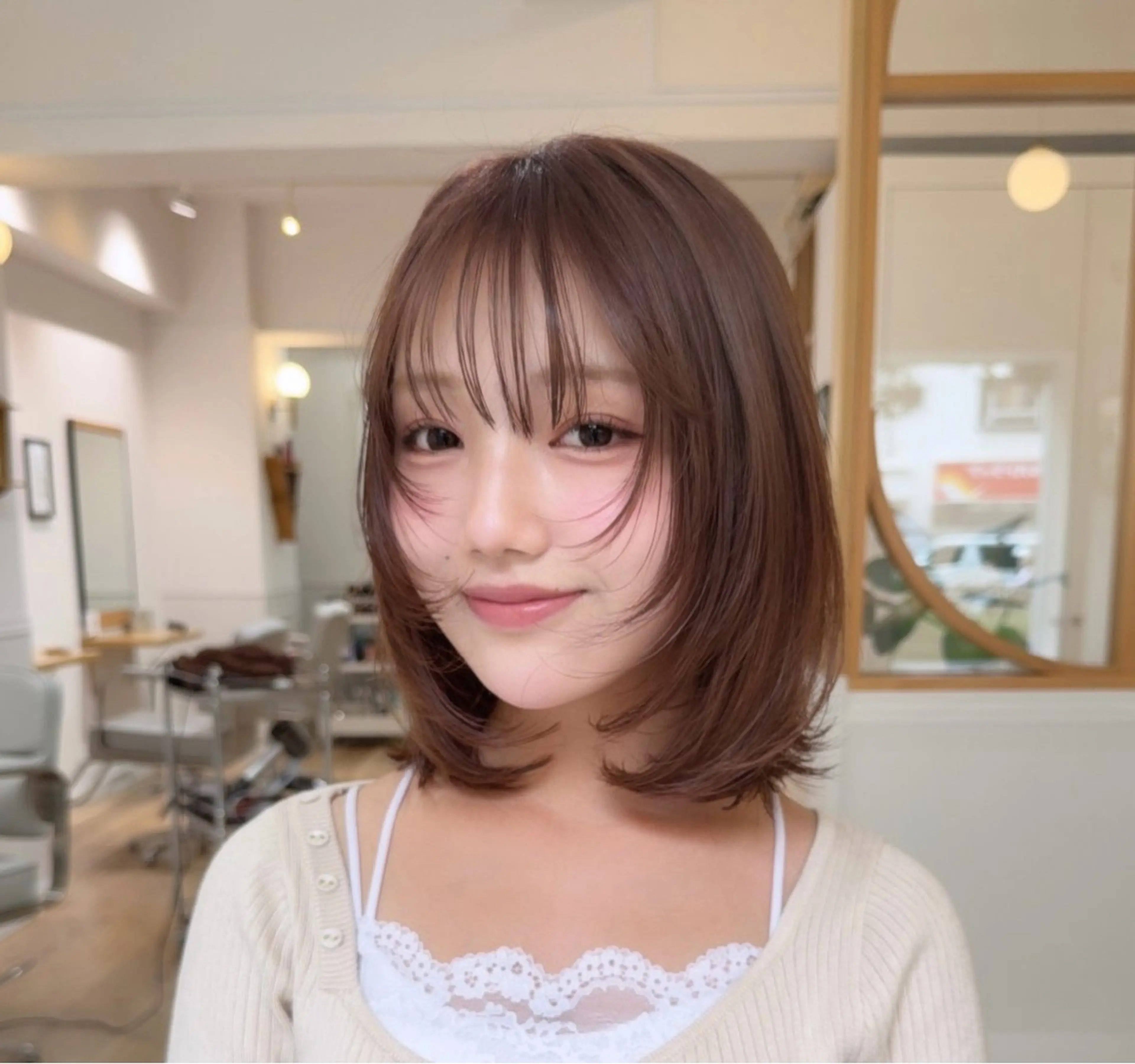 ブリーチなしダブルカラーの写真