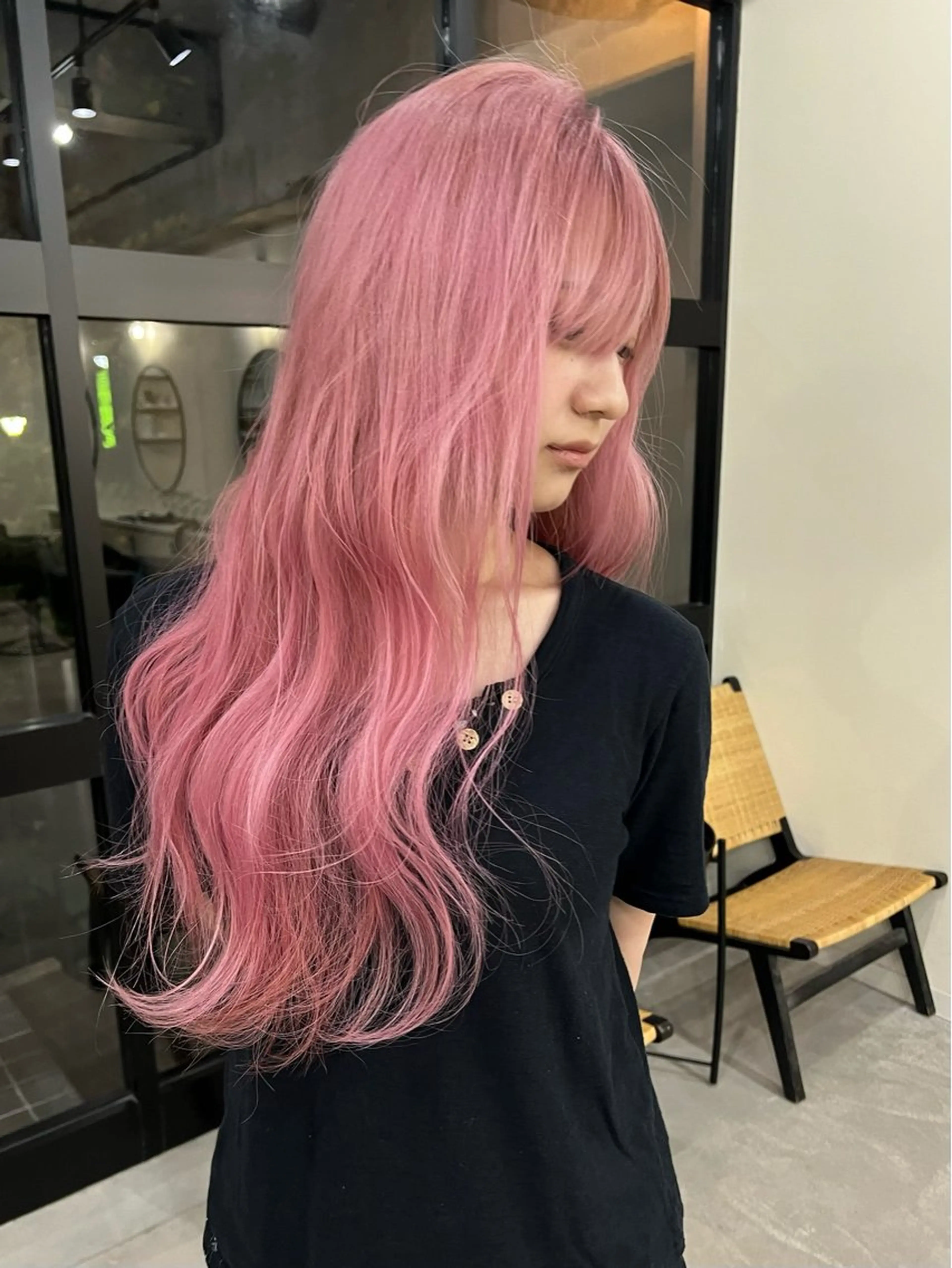 ロング ヘアカラー LA KING KYOTO所属・✨モデル様募集中　✨ ハーツのヘアスタイル