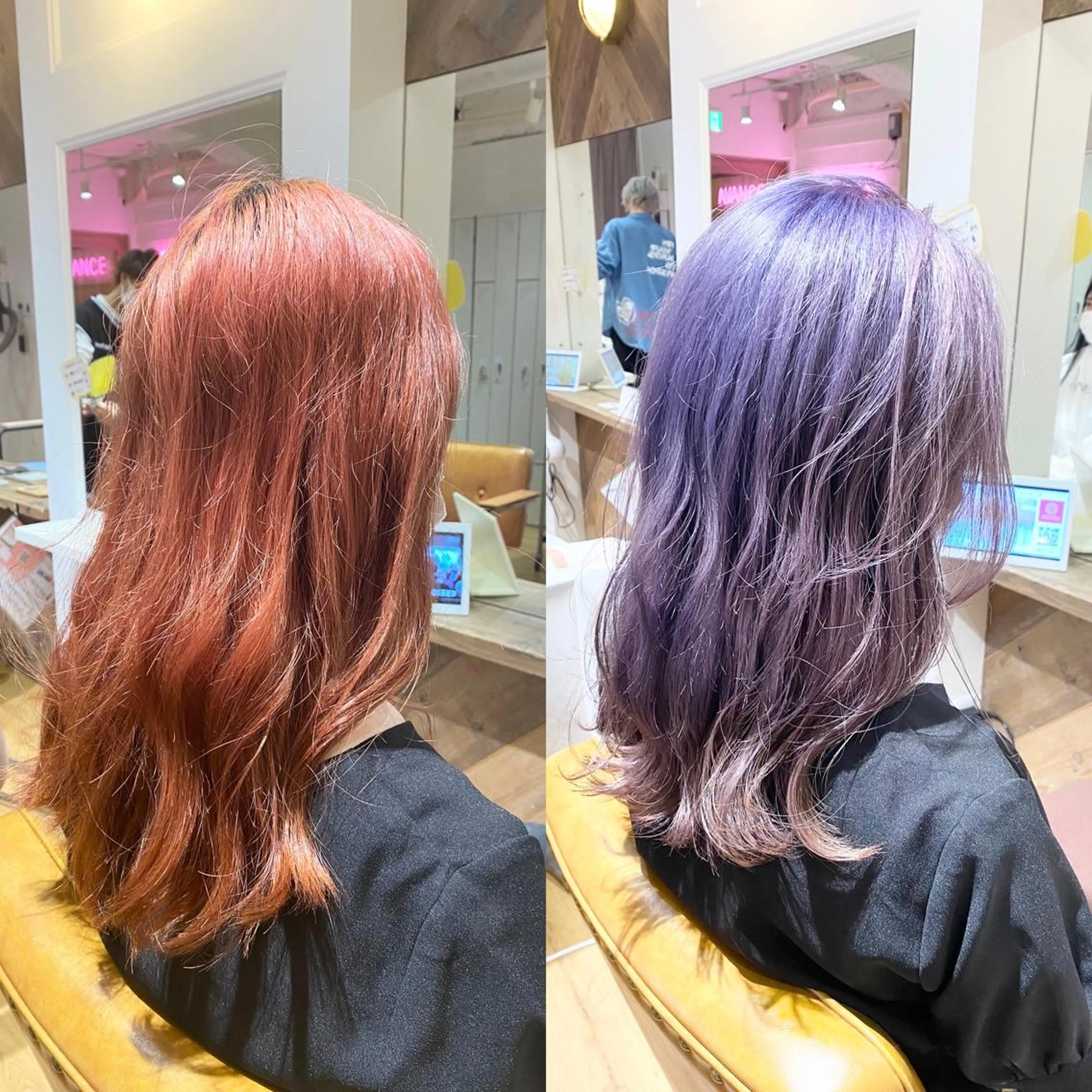ミディアム アッシュ カット ヘアカラー 暗髪透明感カラー/ インナー/小島良太のヘアスタイル