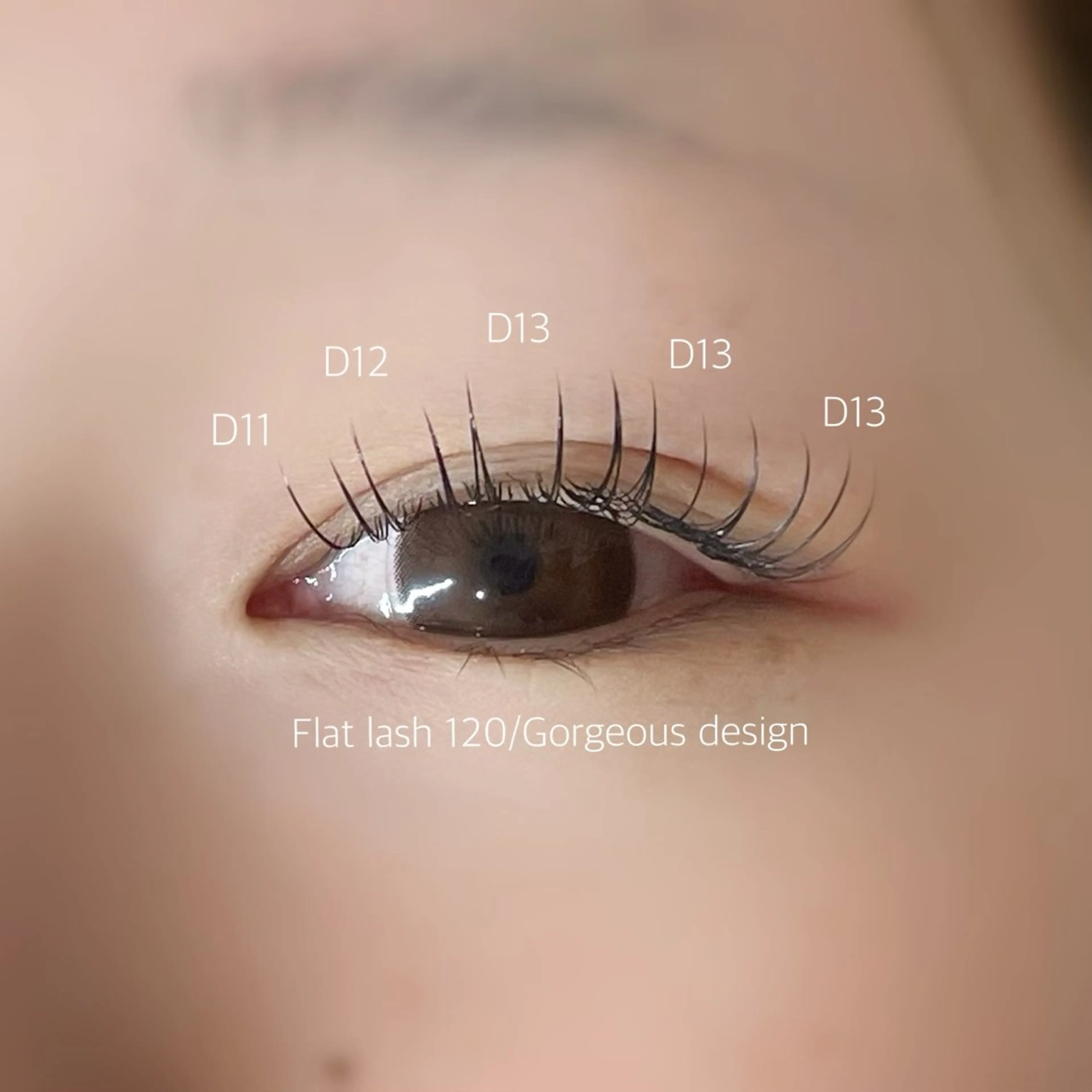 マツエク・マツパ マツエク beauty eye所属・中島 美月のマツエク・マツパデザイン