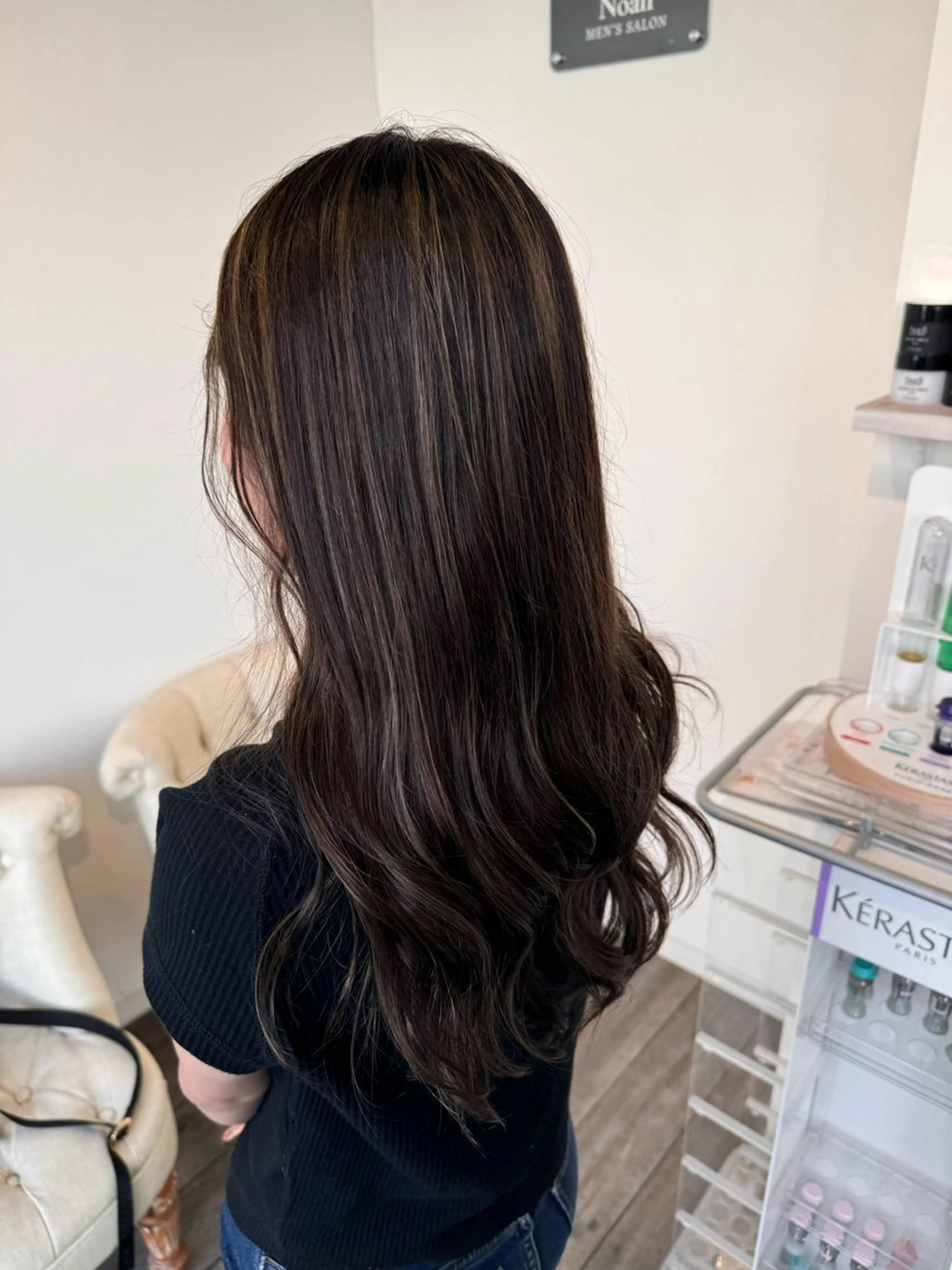 ロング カラー ヘアカラー トリートメント 💖レイヤー/暖色系 カラーAYANE💖のヘアスタイル