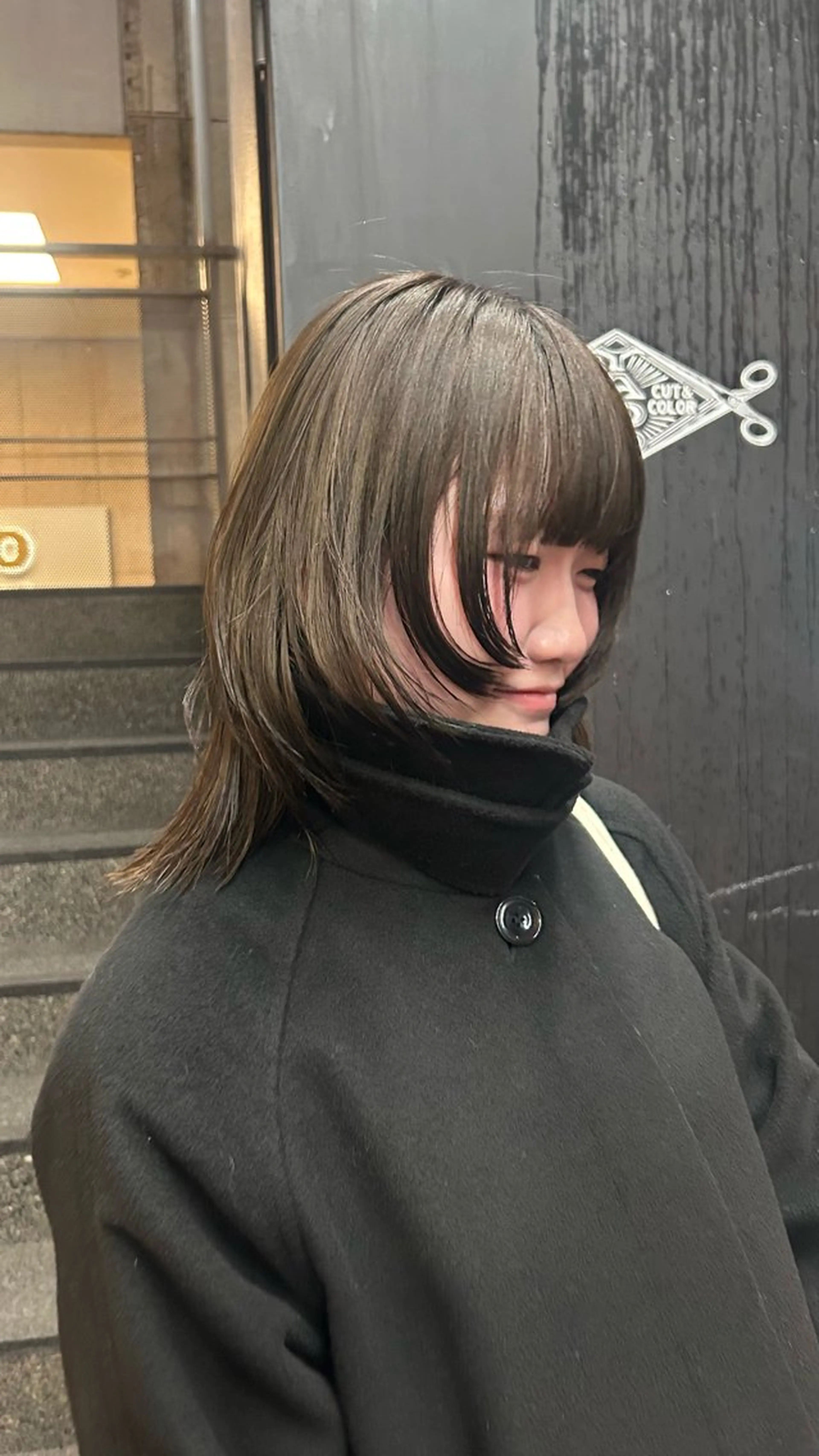 ミディアム ミディアムレイヤー 顔まわりレイヤー 姫カット レイヤーカット ウルフカット 🌿ボブ パーマ高橋啓太🌿のヘアスタイル