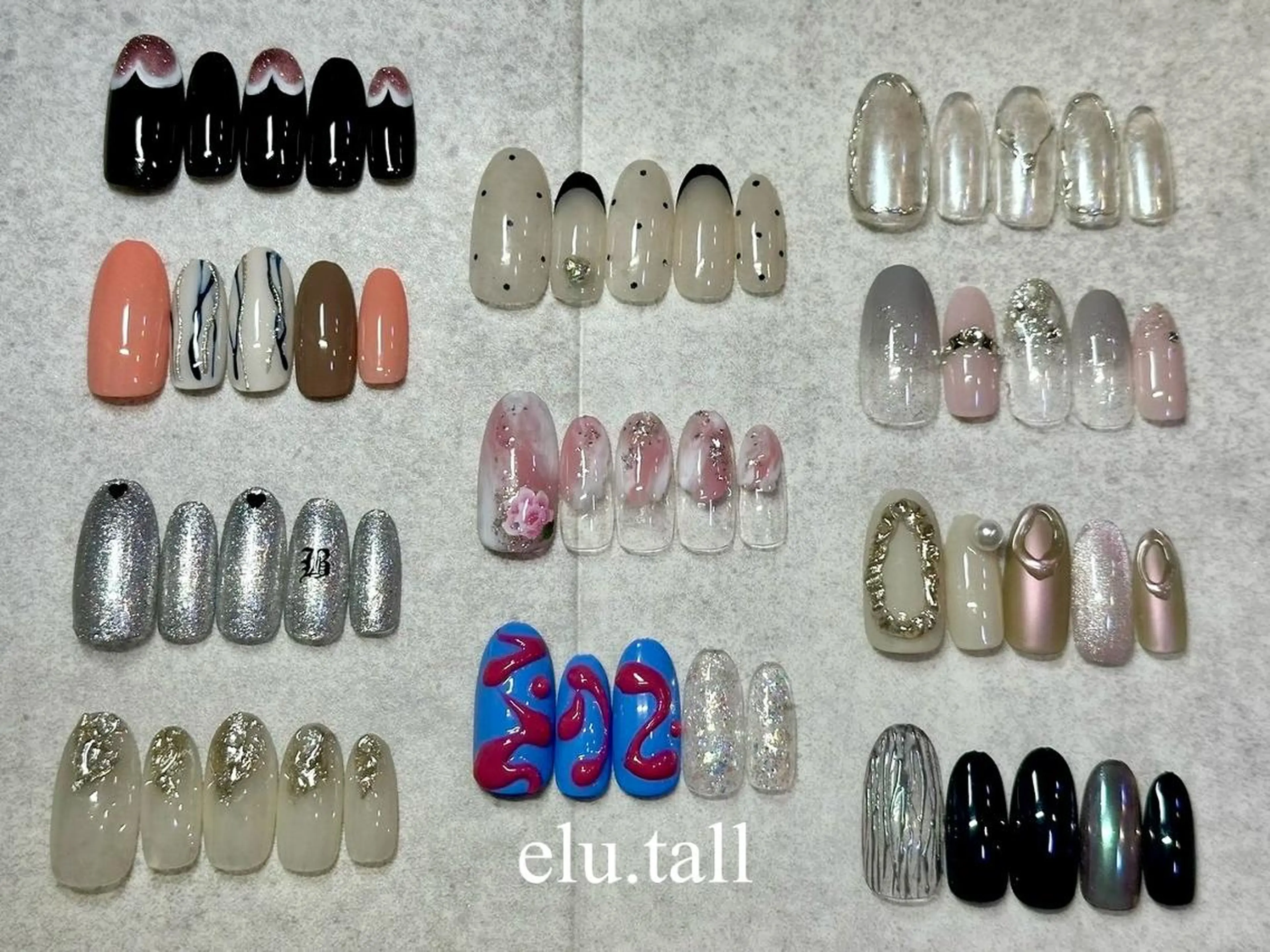 ネイル elu 船橋店のネイルデザイン