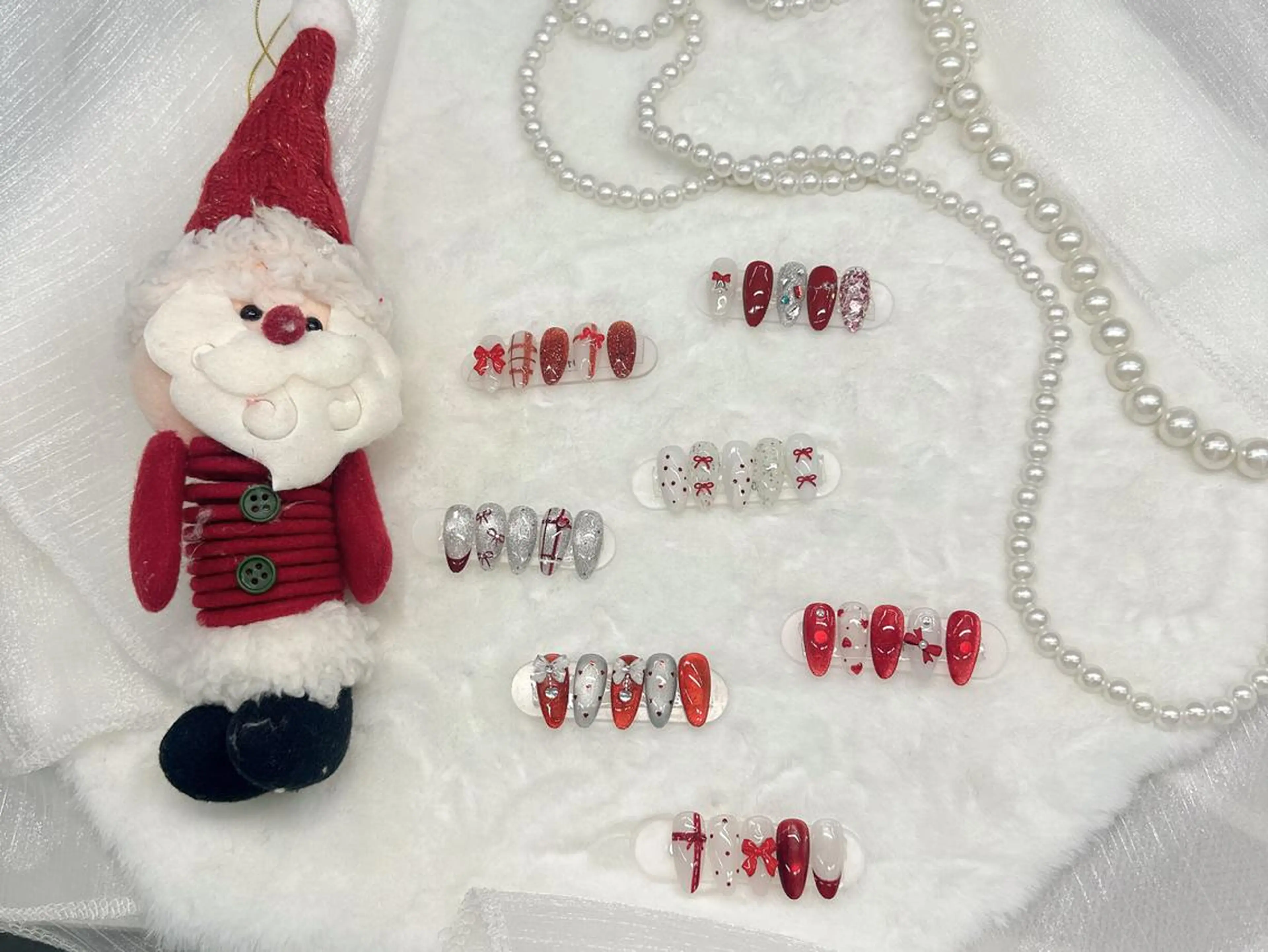 New⛄️冬季節定額デザイン+チップ長さだし 10本💎  （オフあり）の写真