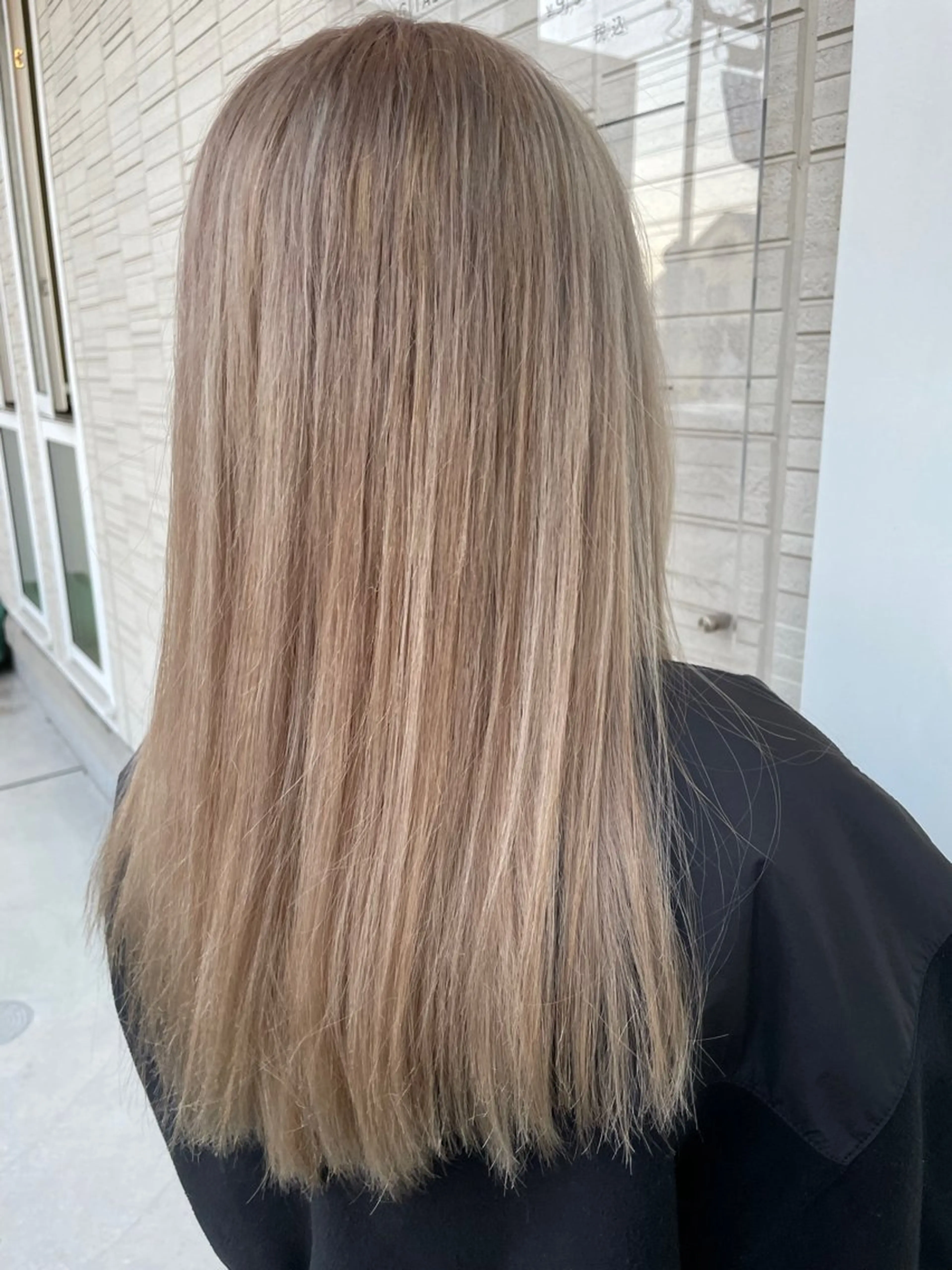 ロング カラー ヘアアレンジ 阿部 海翔のヘアスタイル