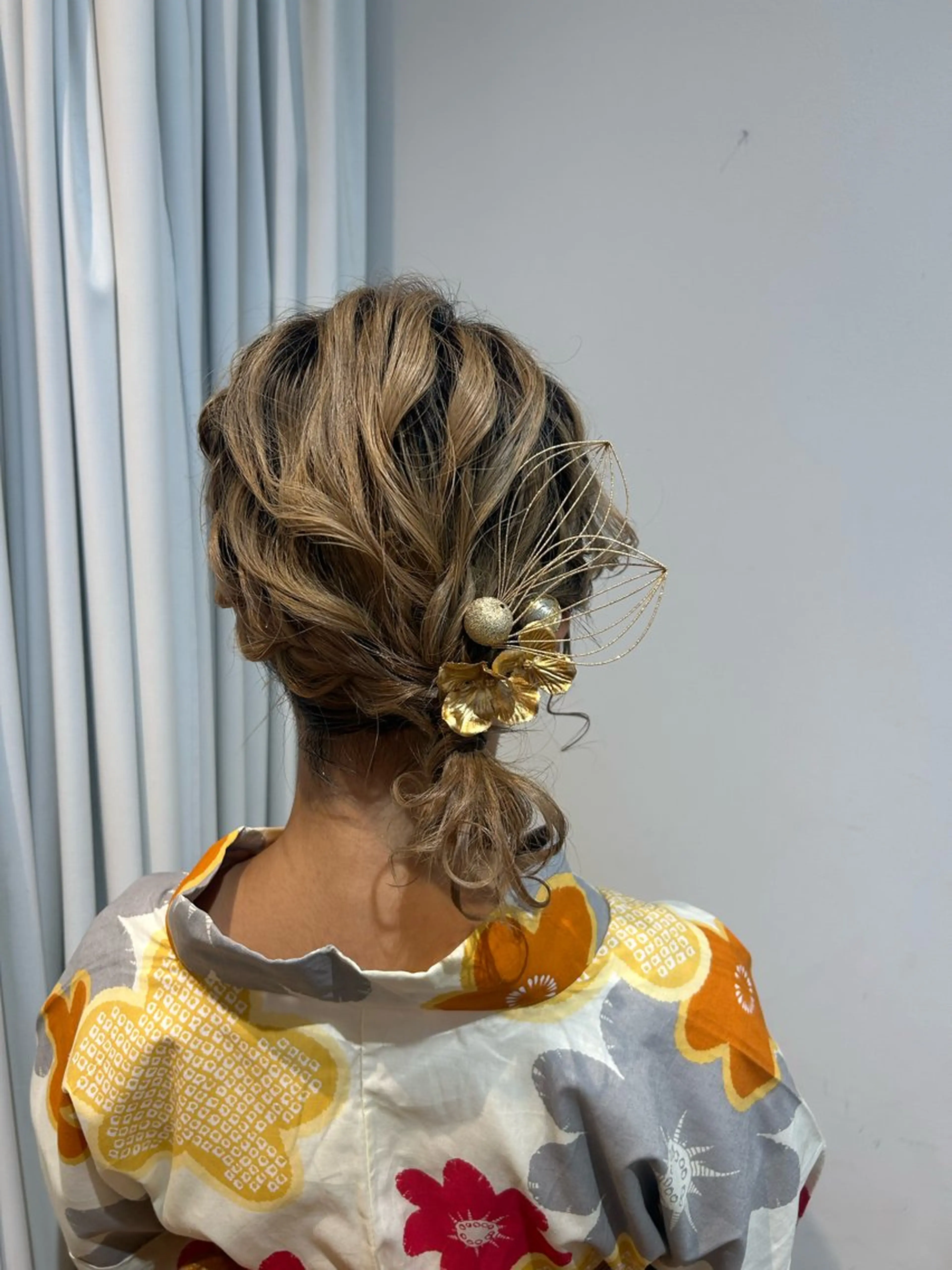 ショート ヘアセット sanaha🎀 カラーモデルのヘアスタイル