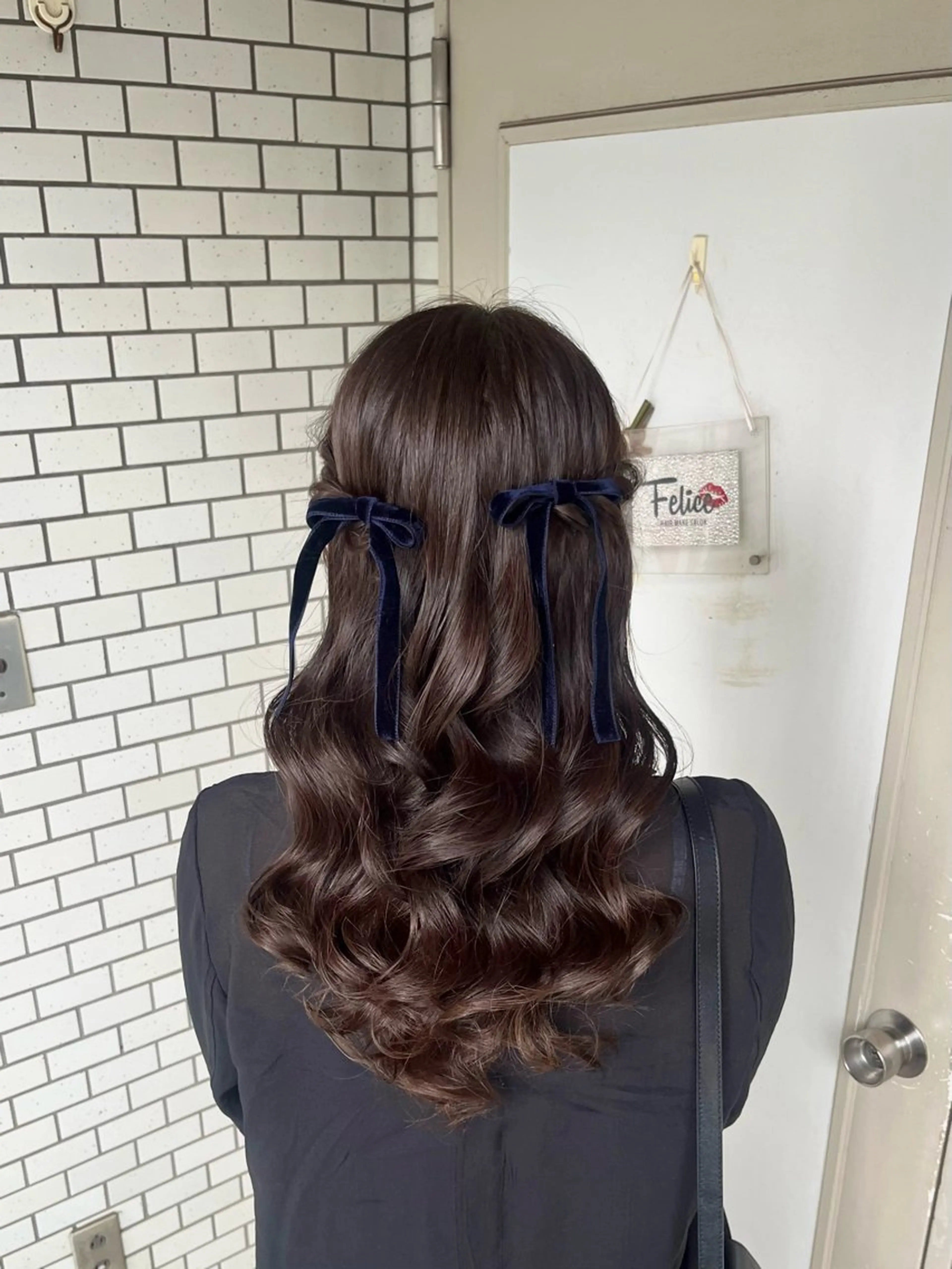 ヘアアレンジ 結婚式・ブライダル 髪飾り ヘアセット 参列 ✽ 推し活ヘア 💕ゆり🐈🐾のヘアスタイル