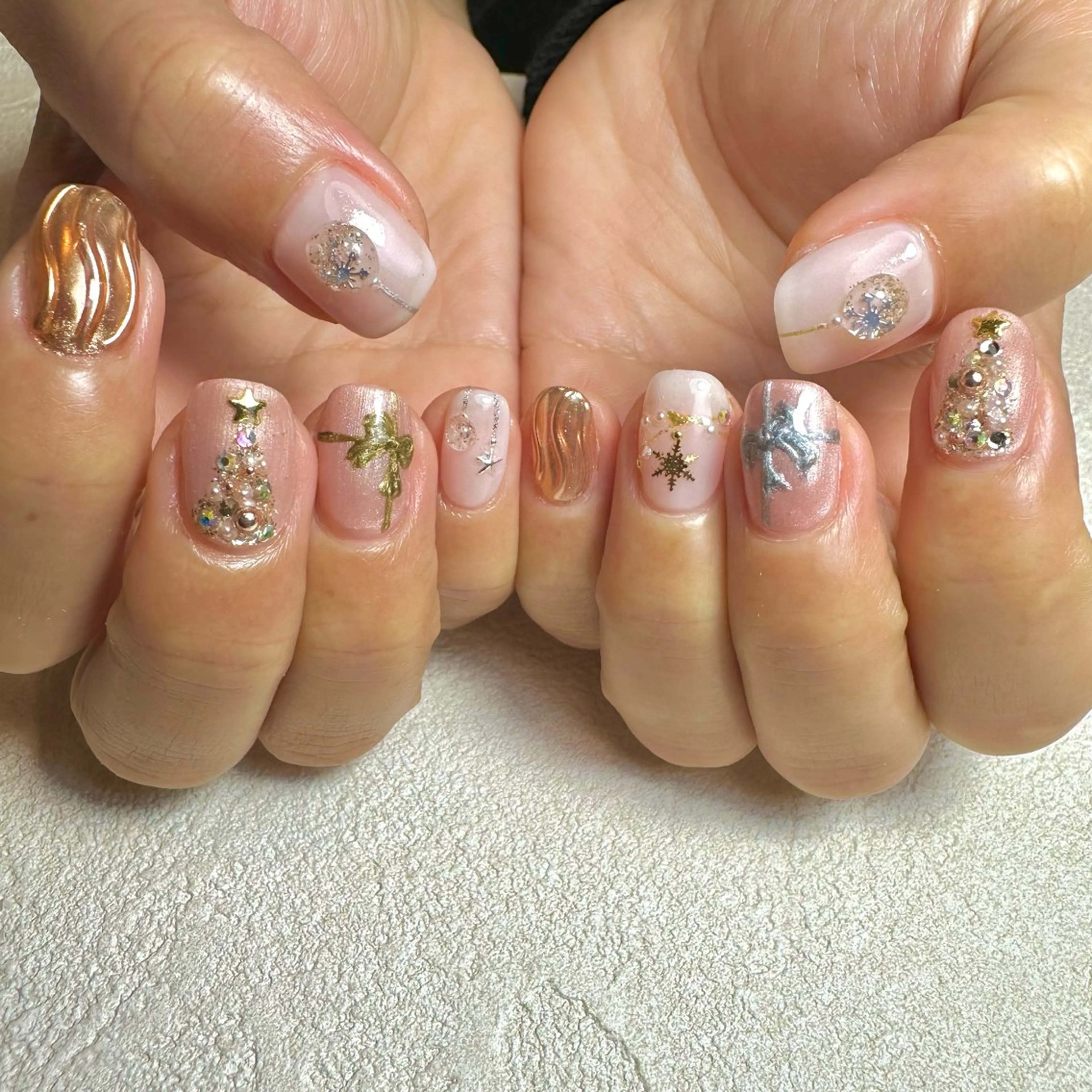 ネイル ハンドネイル フットネイル GéRanium Harukaのネイルデザイン