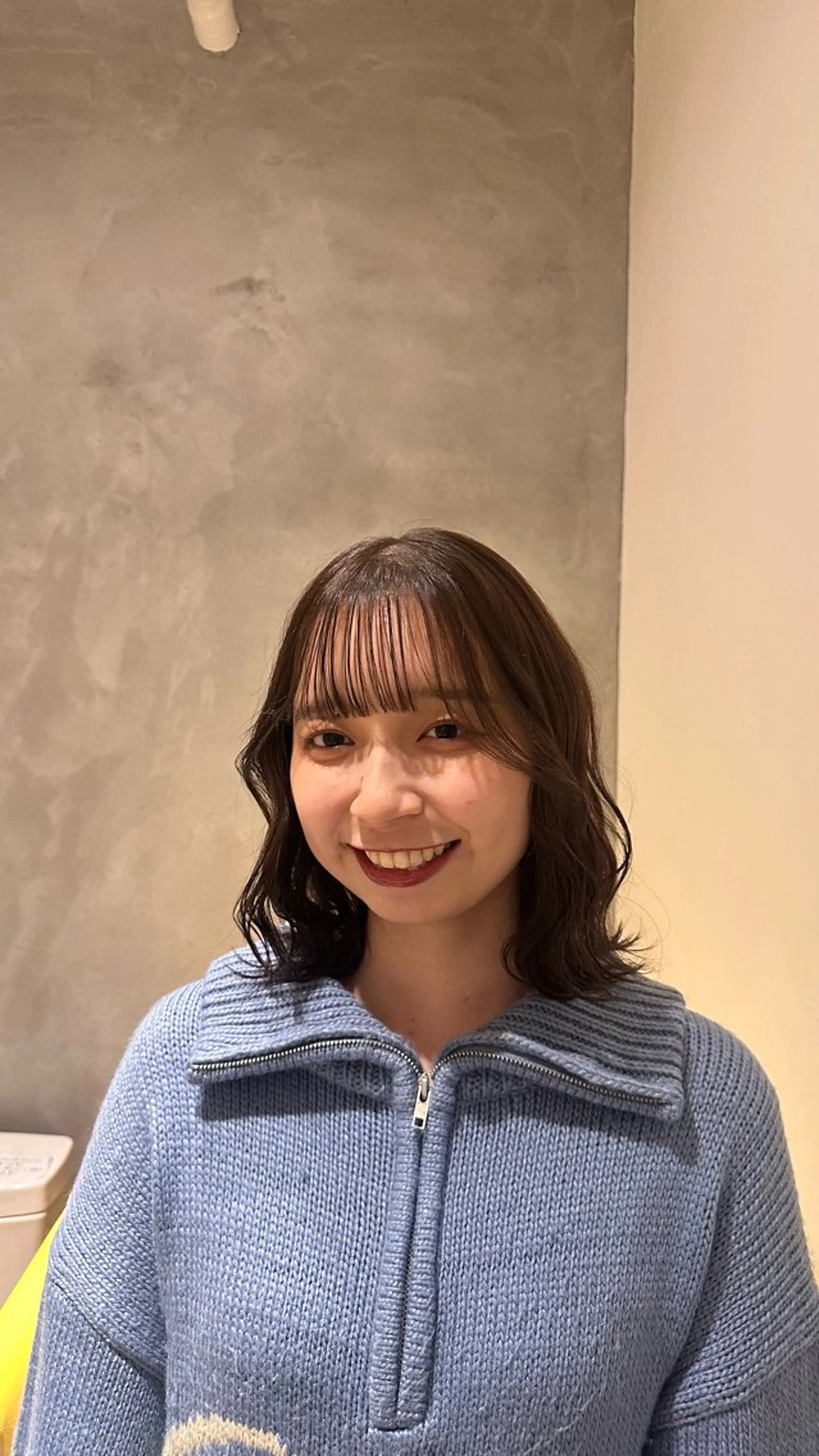 カラー ヘアカラー トリートメント Lomalia Rukaのヘアスタイル