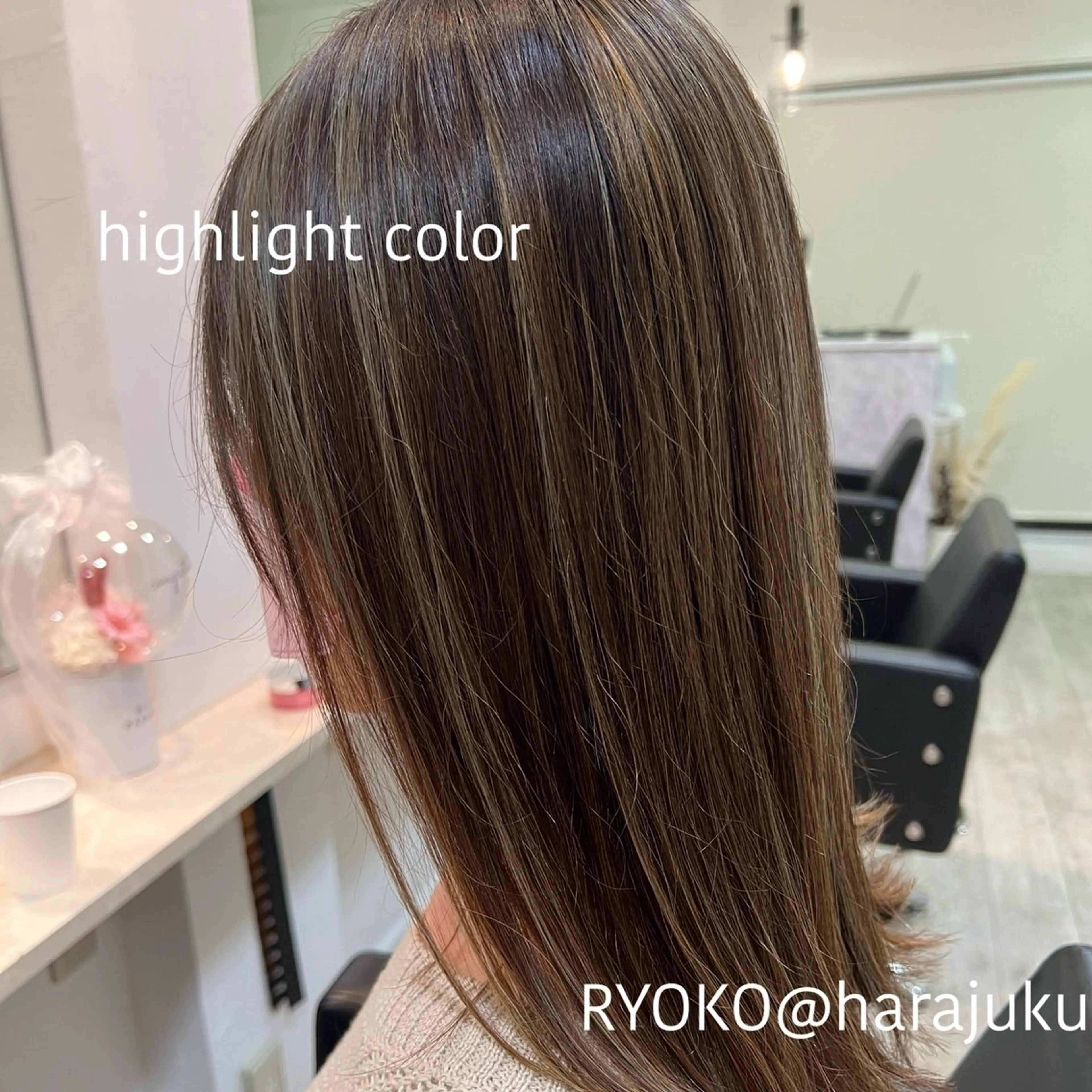 セミロング カラー パーマ ヘアアレンジ メンズ カット ヘアカラー ワット 原宿のヘアスタイル