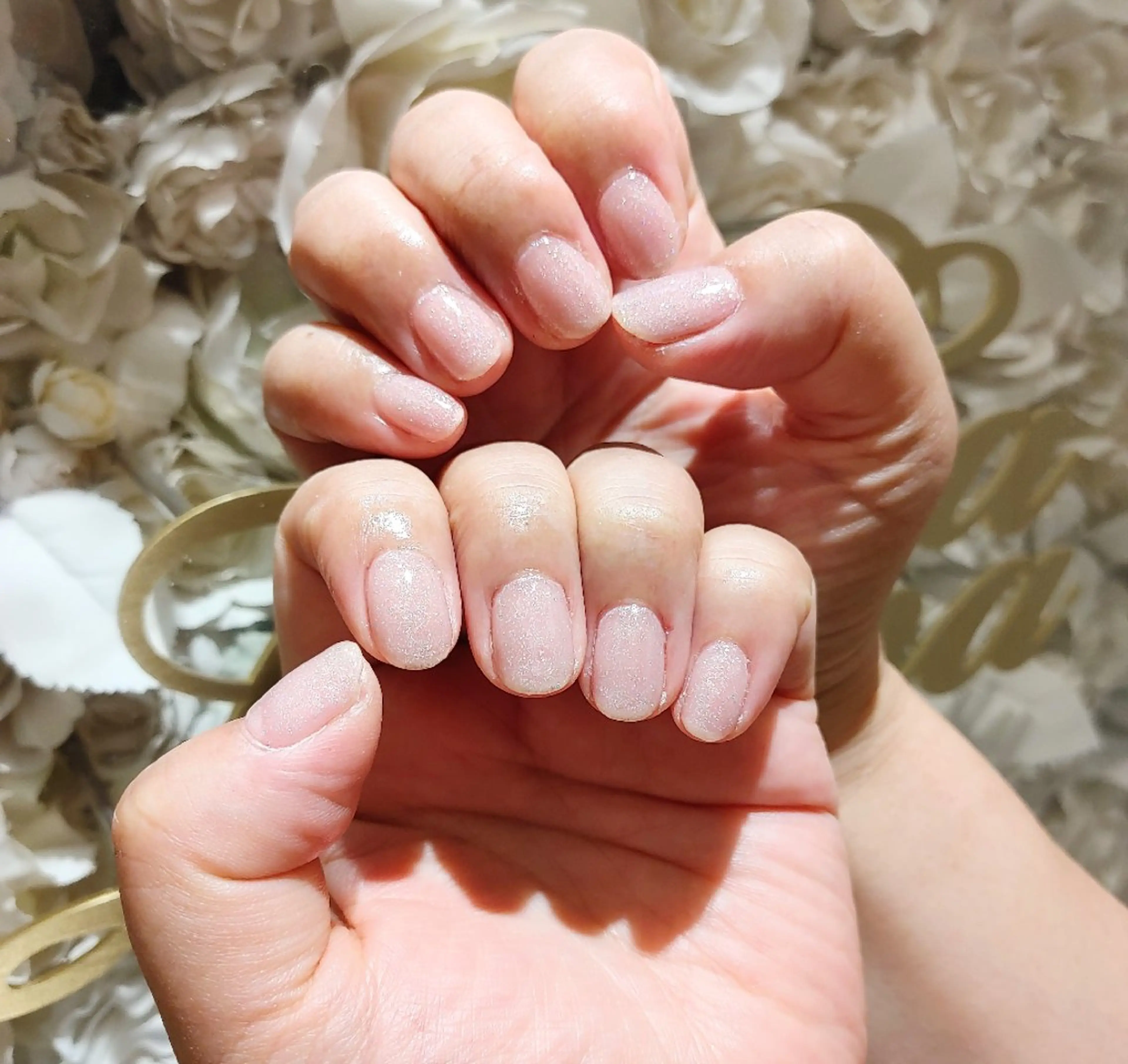 ネイル ラメ(グリッター) ハンドネイル La Luna アヤカのネイルデザイン