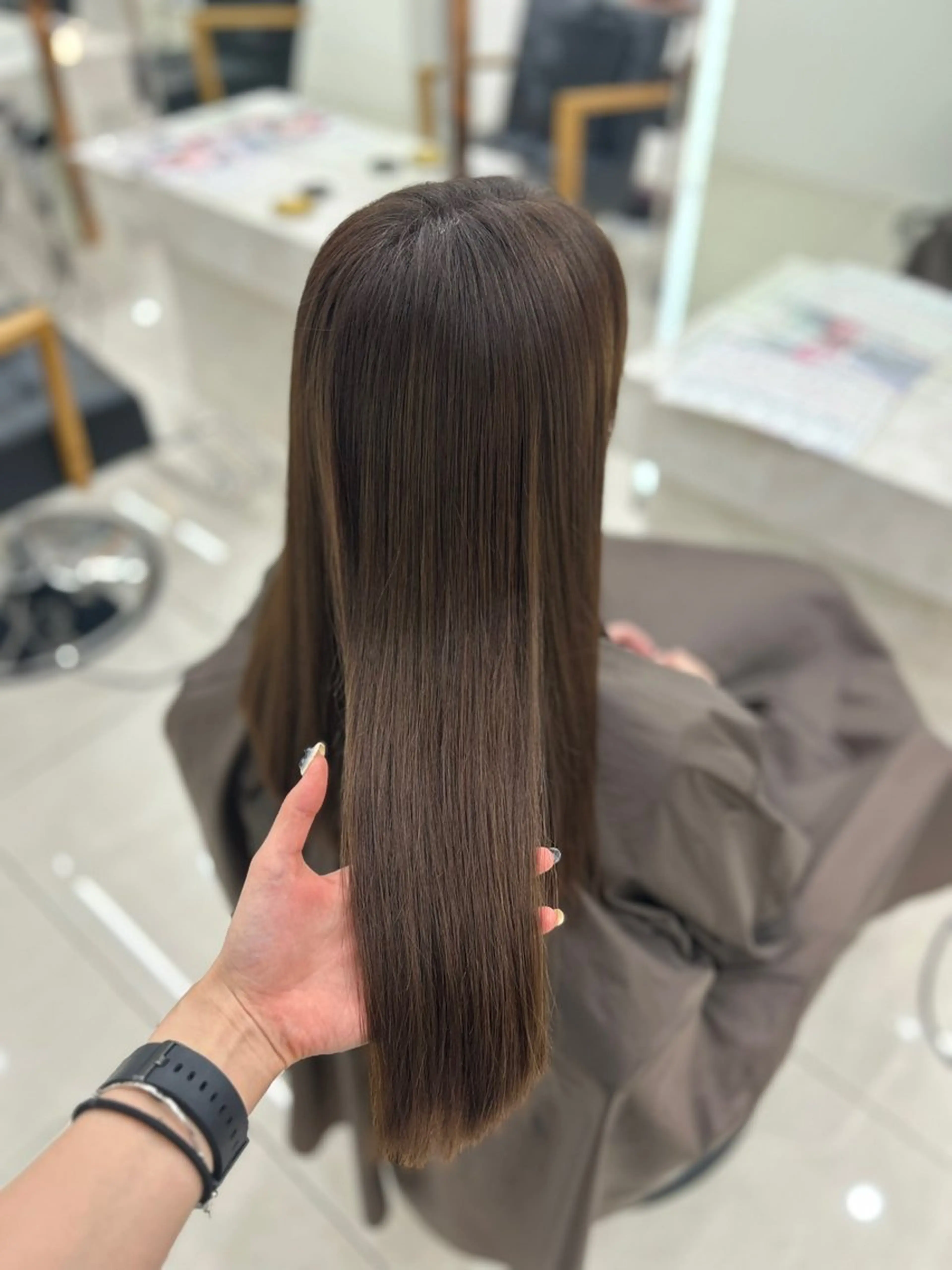 ロング カット ヘアカラー Kurumi リトル渋谷・町田のヘアスタイル