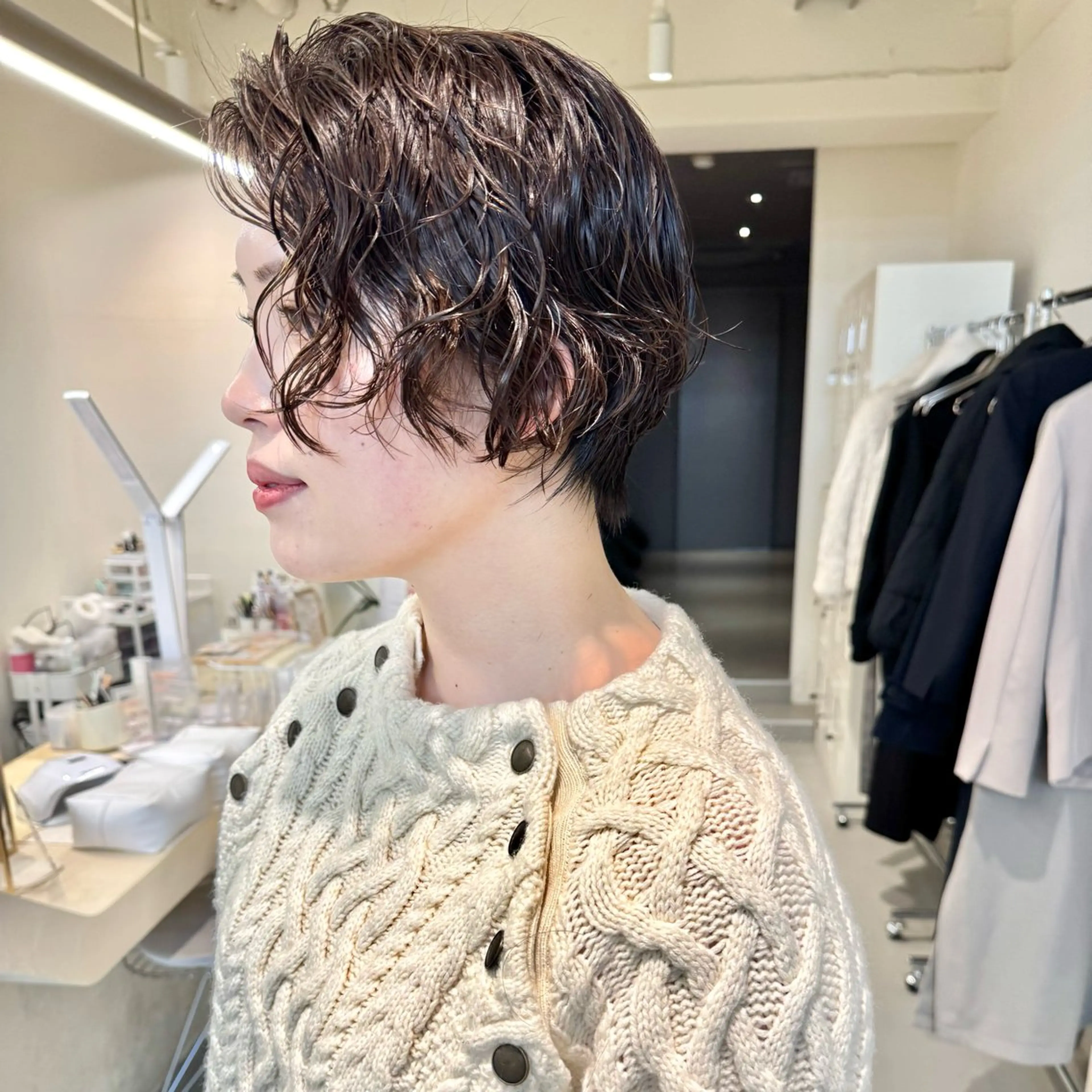 ショート パーマ ショートヘア ショート・ボブ ・ウルフ✂︎IMAIのヘアスタイル