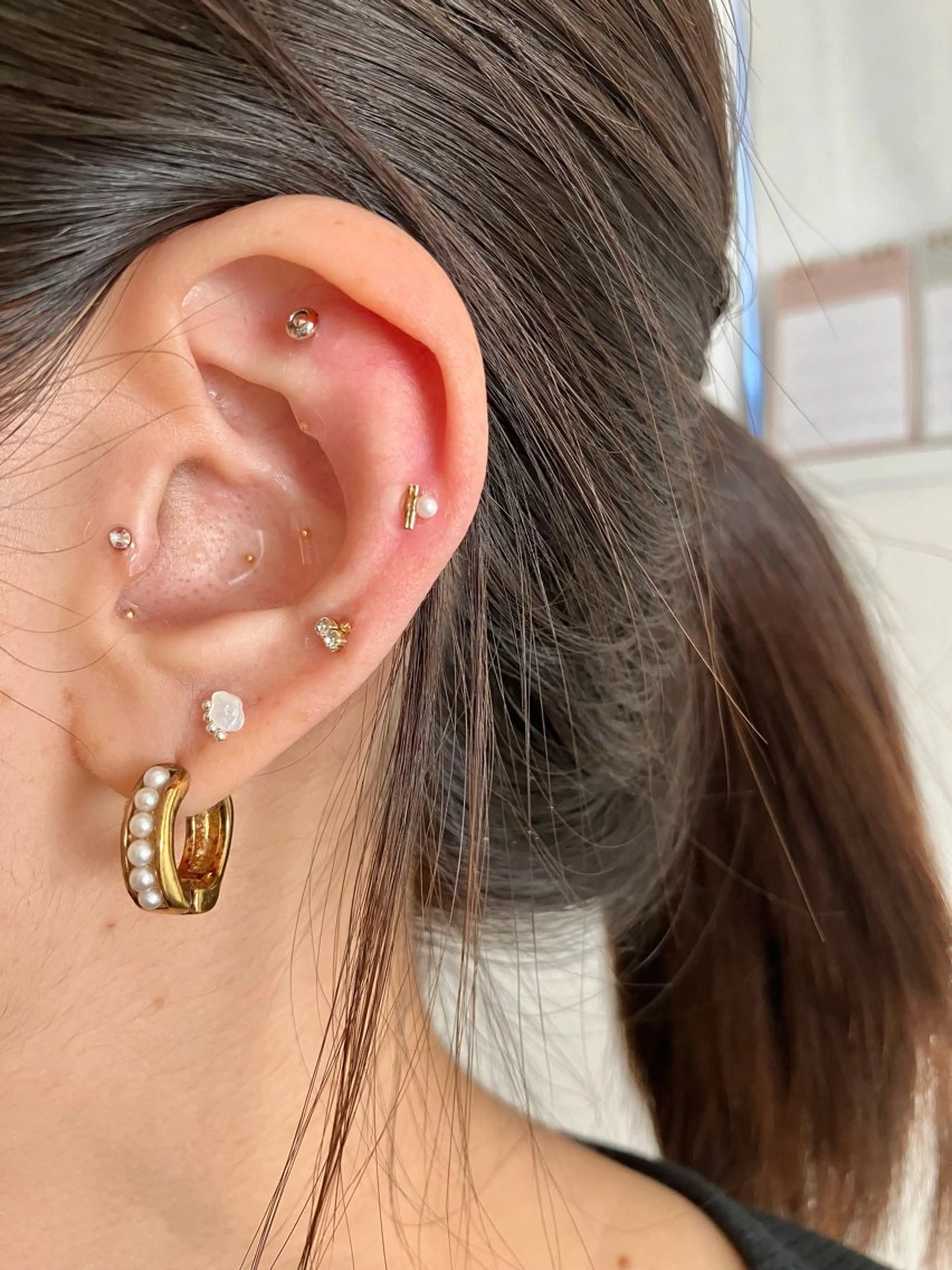 京都桂/フィルイン /自爪育成/三品のネイルデザイン